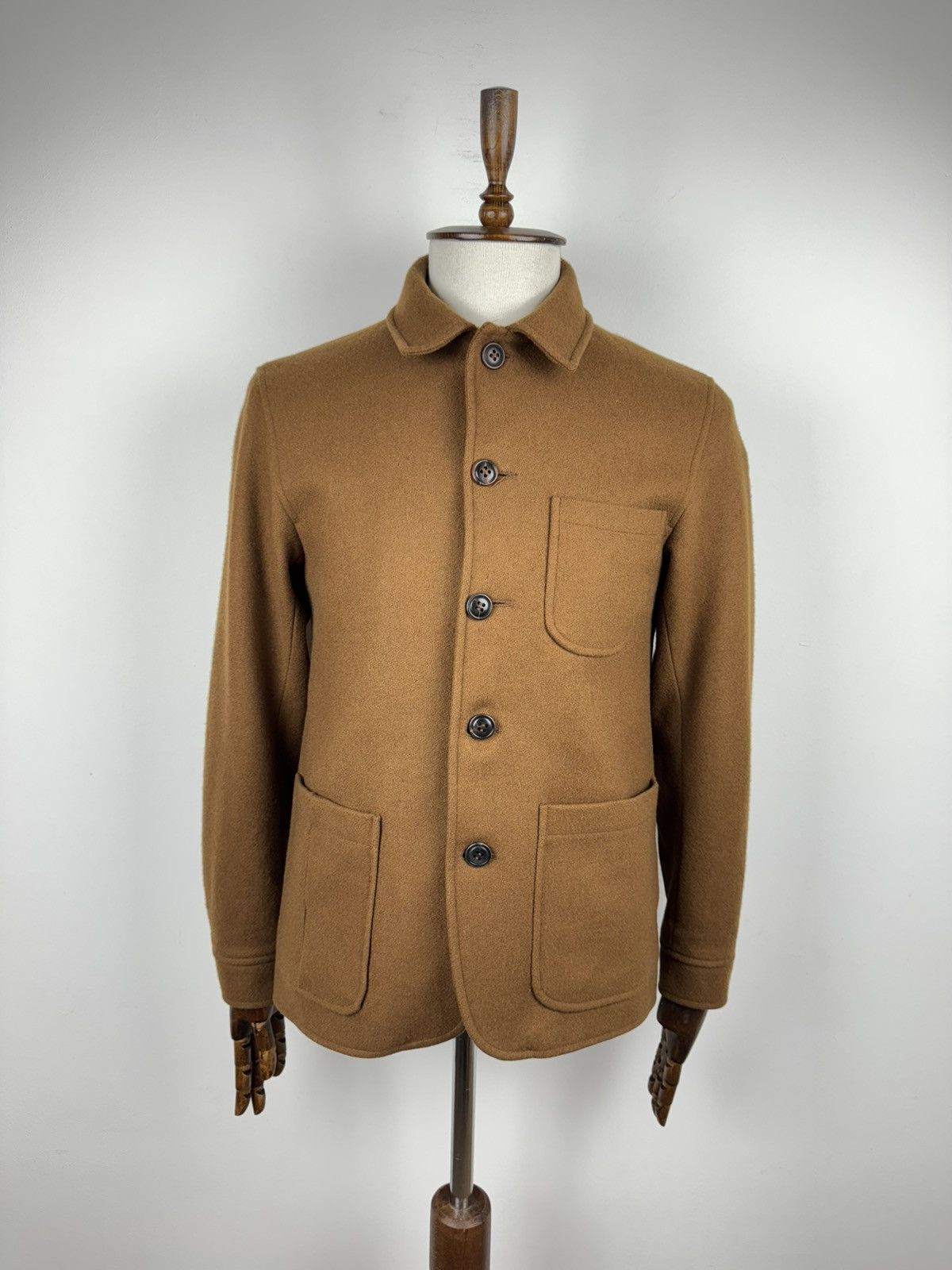 Oliver Spencer Men’s Oliver Spencer Wool Coat Jacket size 38 Size US M / EU 48-50 / 2 - 1 Thumbnail