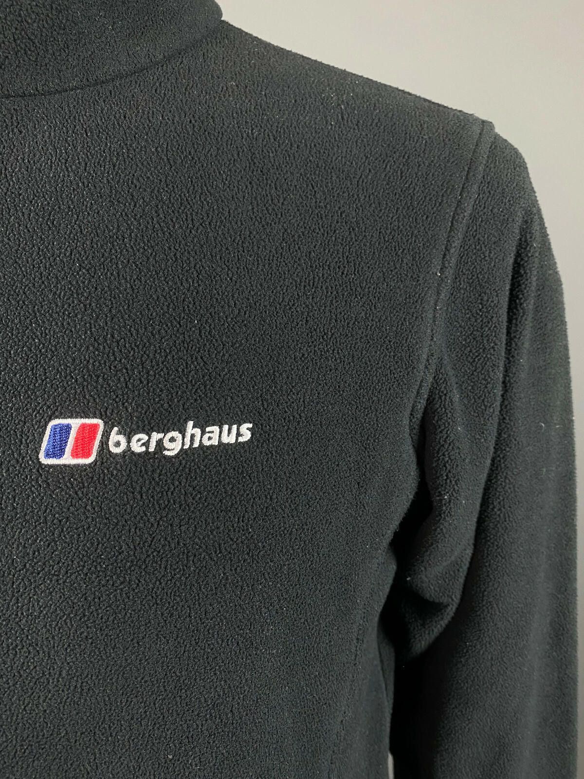 Berghaus Men Berghaus Black Full Zip Fleece Sweater Size M Size US M / EU 48-50 / 2 - 2 Thumbnail