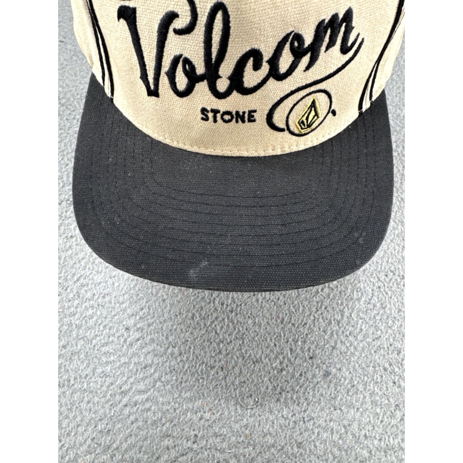 Volcom Volcom Snapback Hat Multi Colorblock Adjustable Embroidered Mens Colorblock Casual Outdoor Travel Cotton Size ONE SIZE - 2 Thumbnail