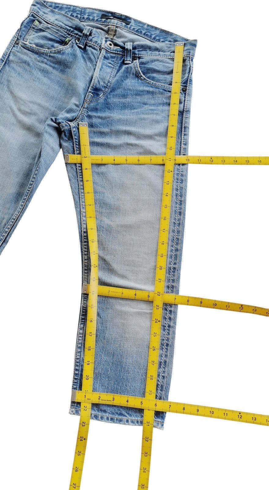 Johnbull Johnbull Selvedge Distressed Jeans Size US 29 - 10 Thumbnail