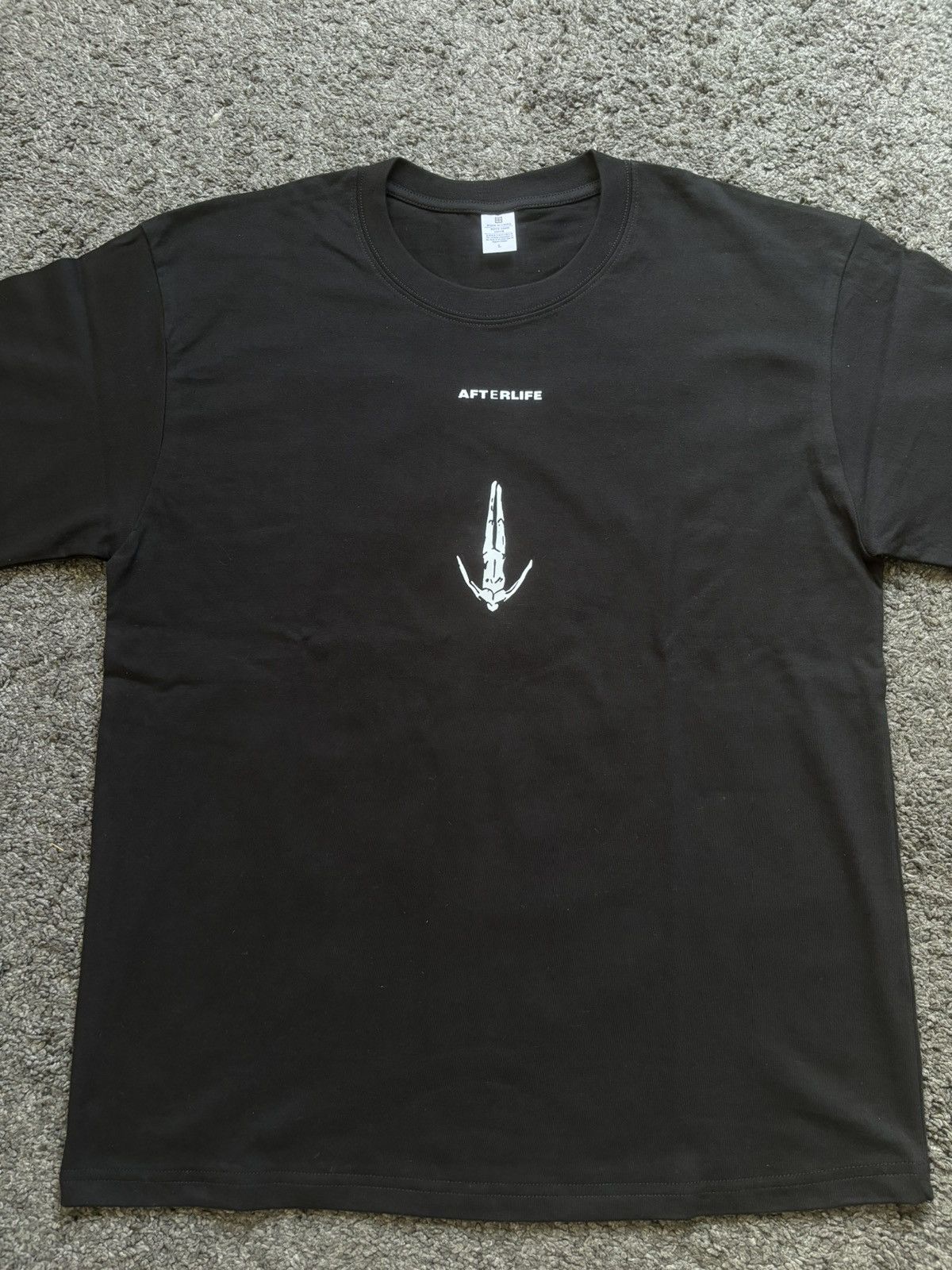 Vintage Vintage electro house Ibiza afterlife heavyweight black tee Size US M / EU 48-50 / 2 - 4 Thumbnail