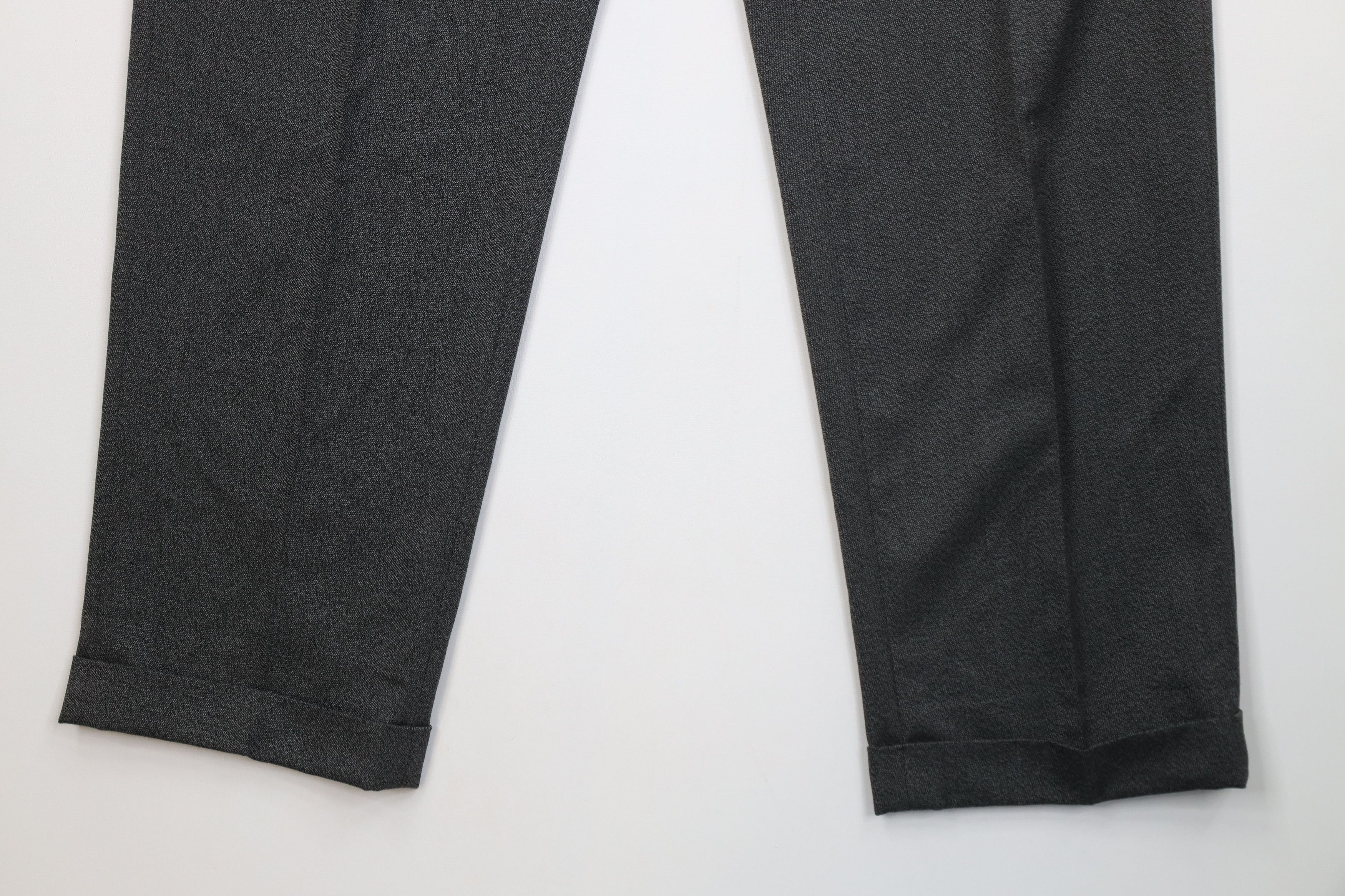 Vintage Vintage 90s Streetwear Gabardine Knit Wide Leg Chino Pants Size US 36 / EU 52 - 4 Thumbnail