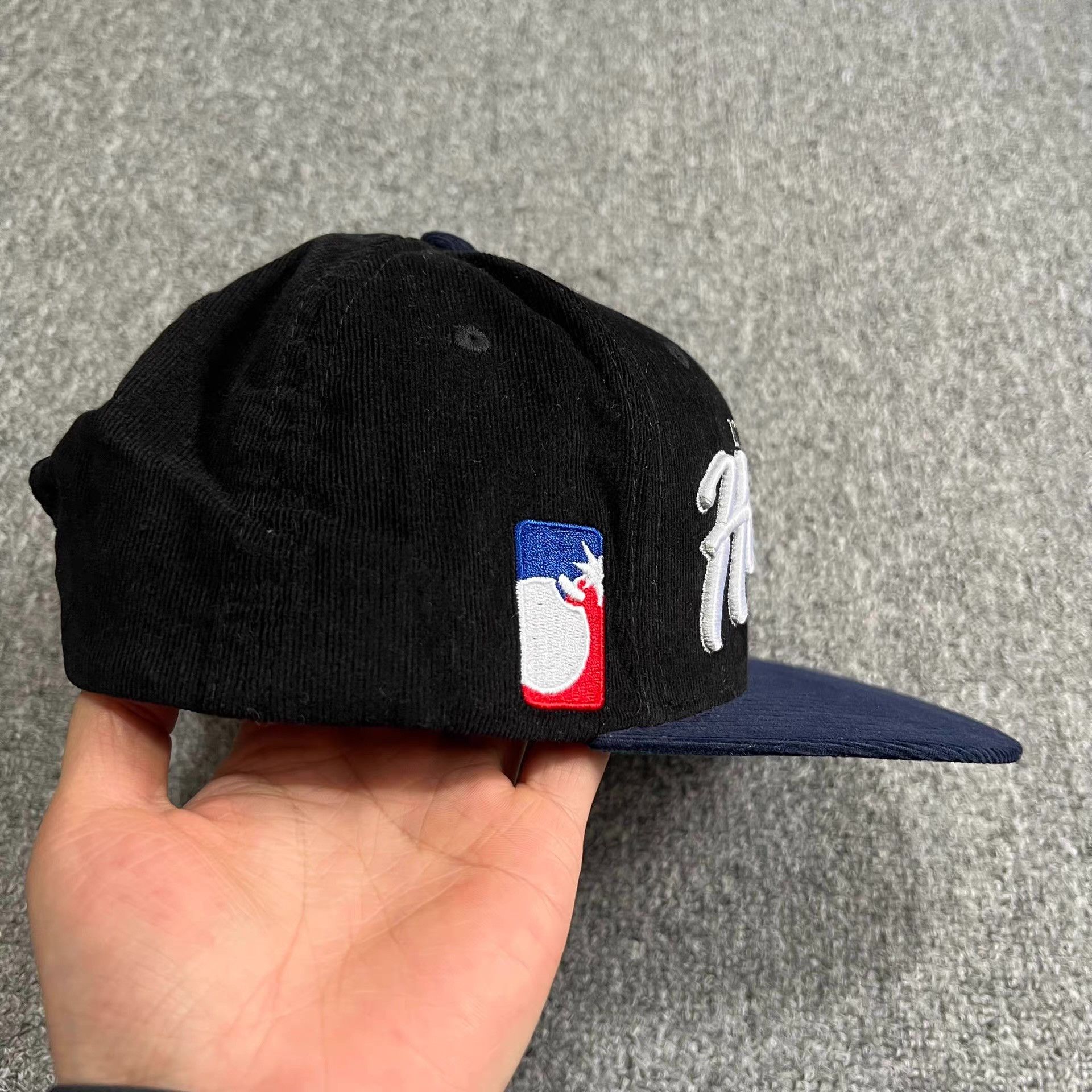 The Hundreds The Hundreds Bomb Embroidered Corduroy Baseball Visor Q7 Size ONE SIZE - 6 Thumbnail