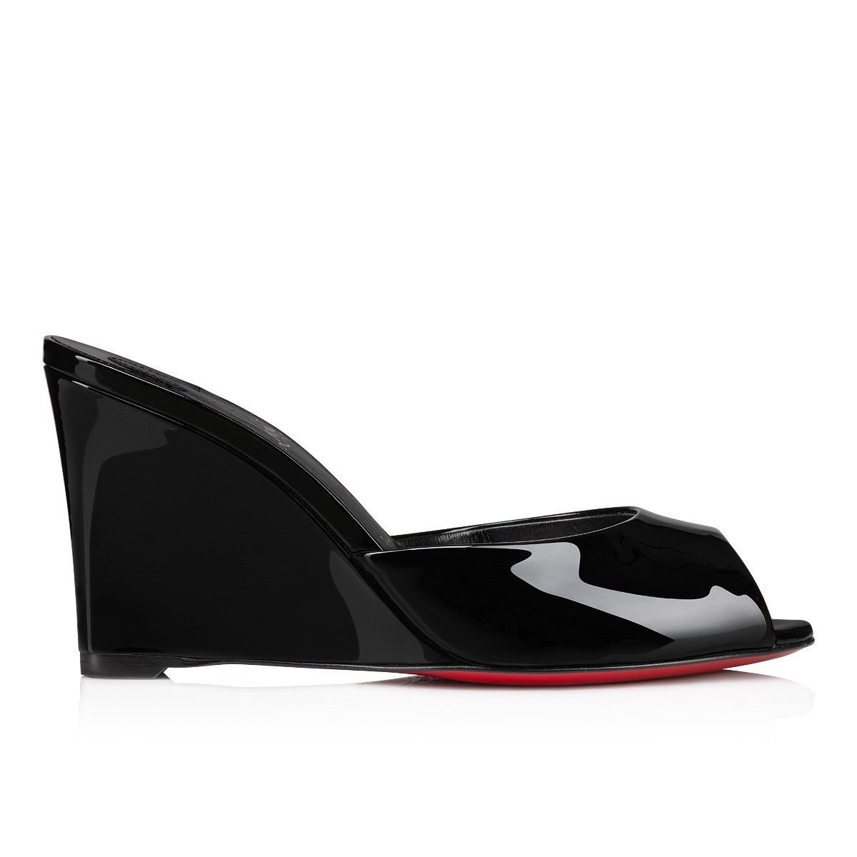 Christian Louboutin o1s1wg110924 Me Dolly Zeppa Heeled in Black Size US 9 / IT 39 - 1 Thumbnail
