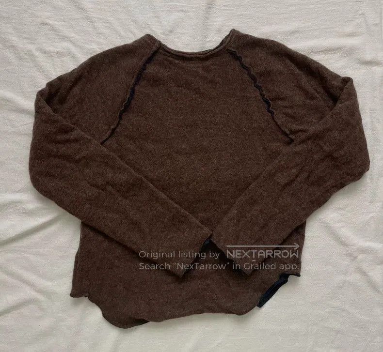 Comme des Garcons CdG Homme Plus Layered Cotton Wool Sweater Tee. Size US S / EU 44-46 / 1 - 2 Thumbnail