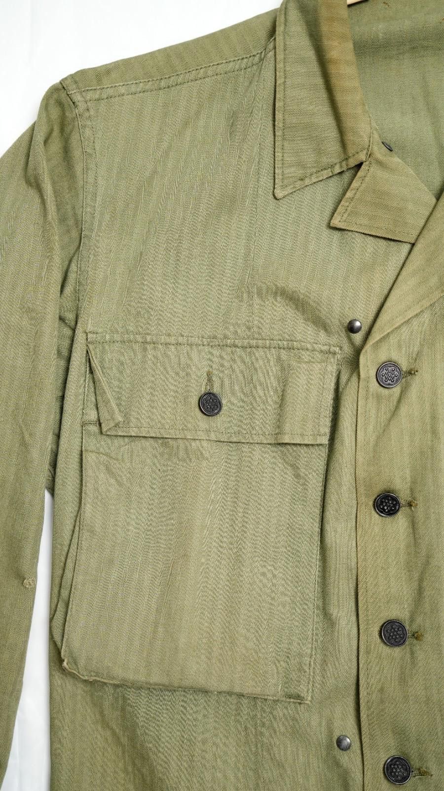 Other WWII US Army HBT Field Work Jacket - Small Size ONE SIZE - 4 Thumbnail