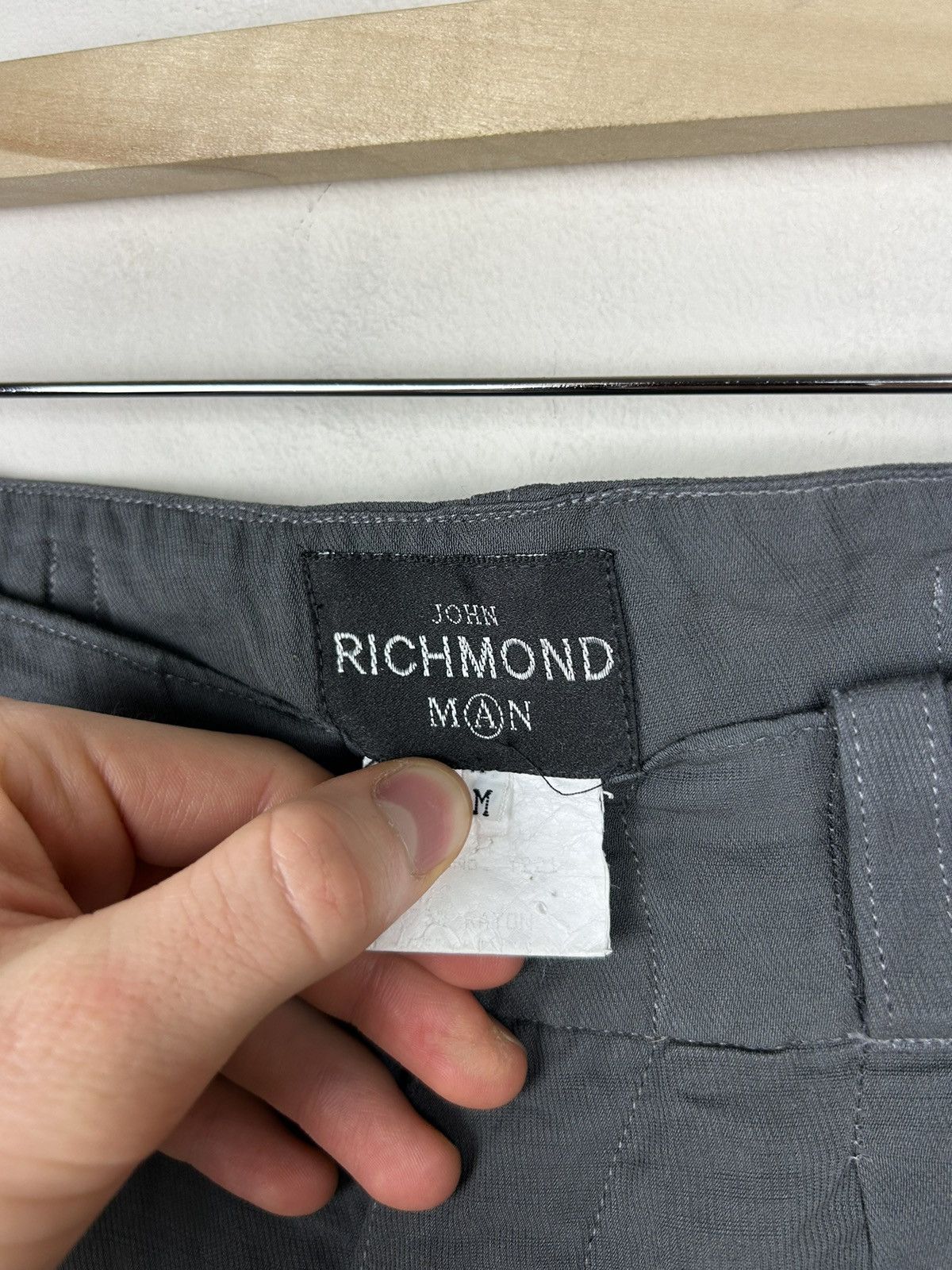 20471120 × John Richmond × Seditionaries John Richmond Biker Multi Zips Distressed Skinny Jeans Size US 32 / EU 48 - 5 Thumbnail