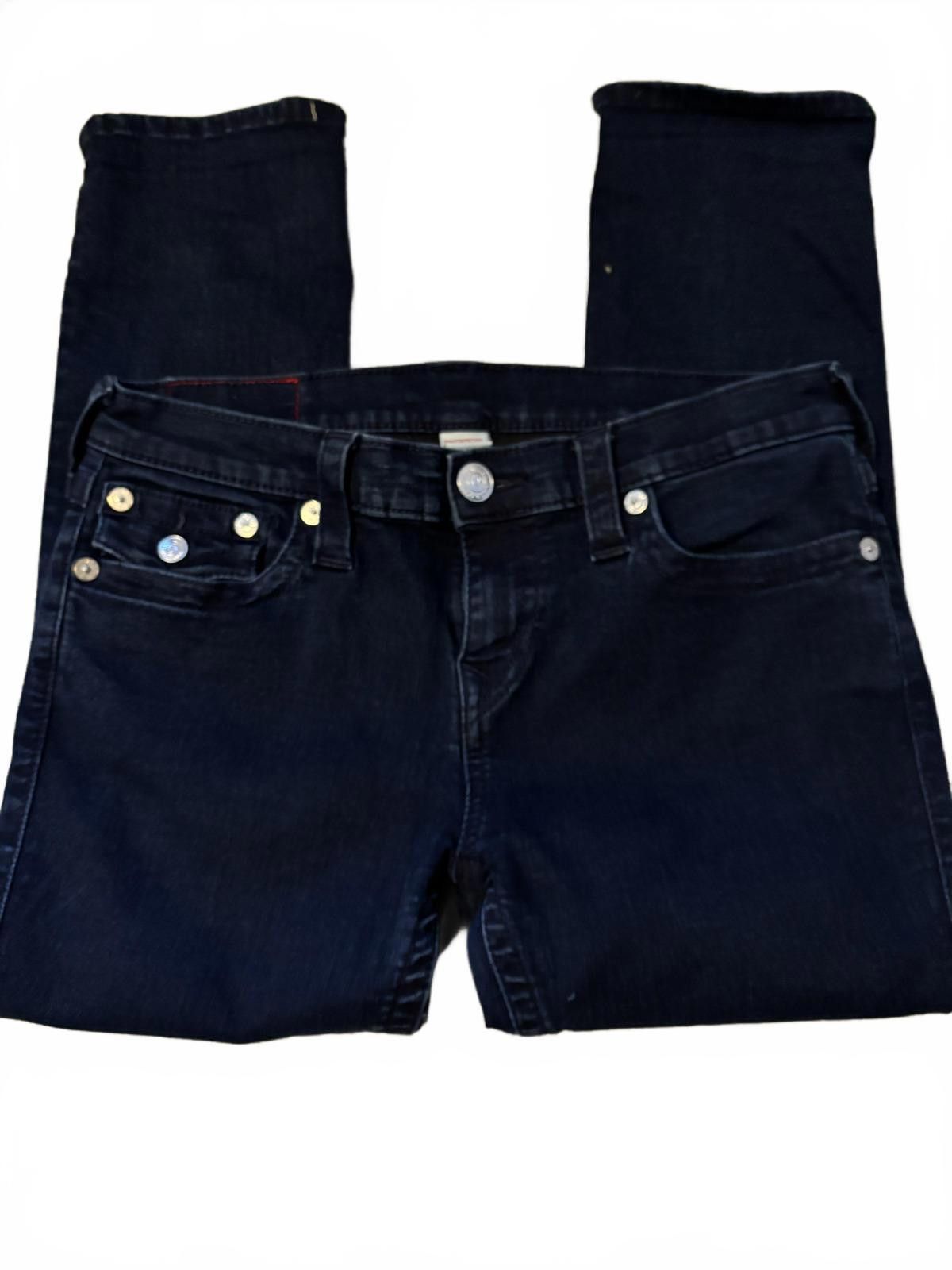 True Religion Vintage/Y2K True Religion Women's Jeans with Rhinestones Size 31" - 7 Thumbnail