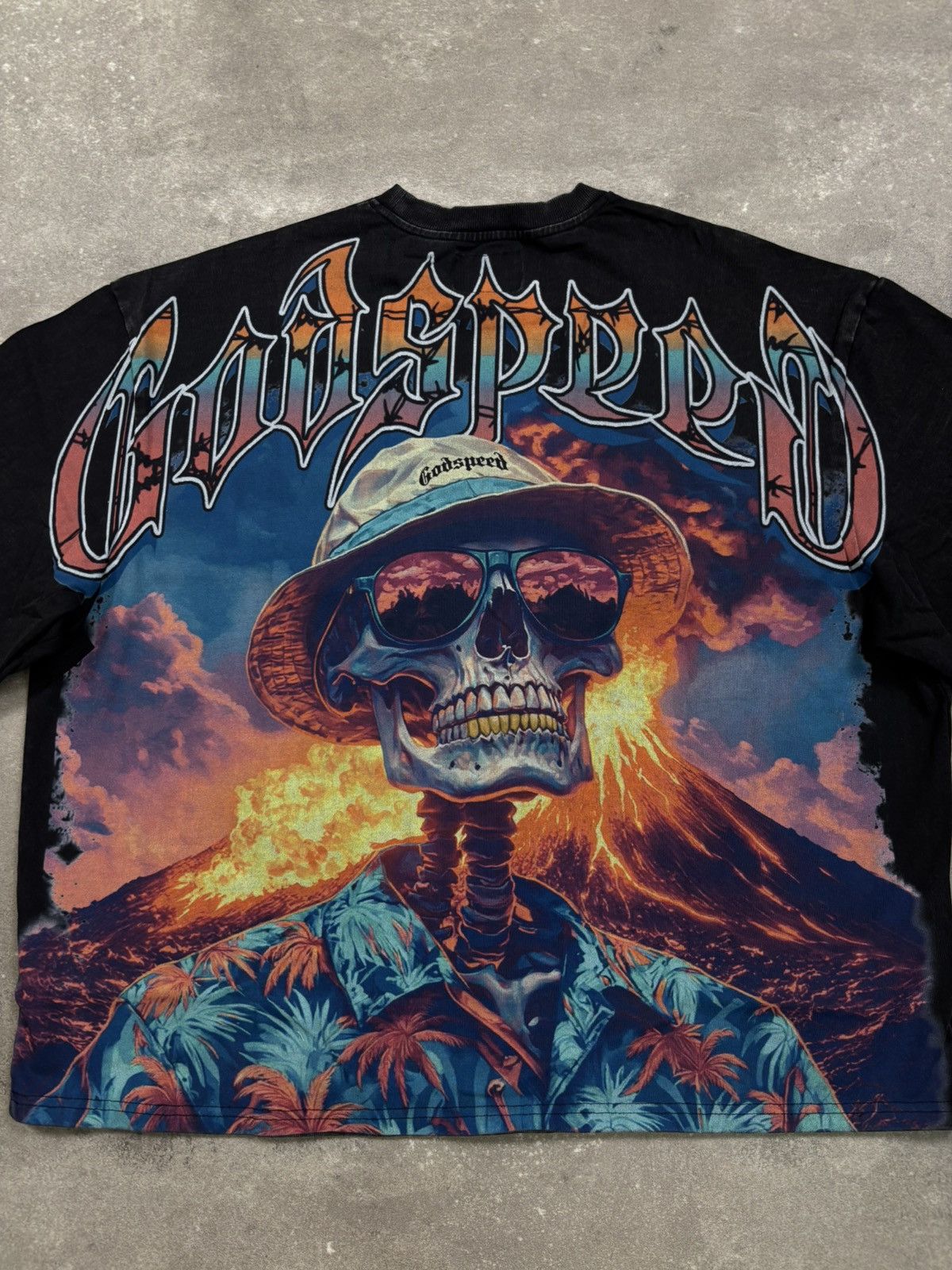 Godspeed Godspeed Natural Disaster Tee, Washed Black Size US S / EU 44-46 / 1 - 7 Thumbnail