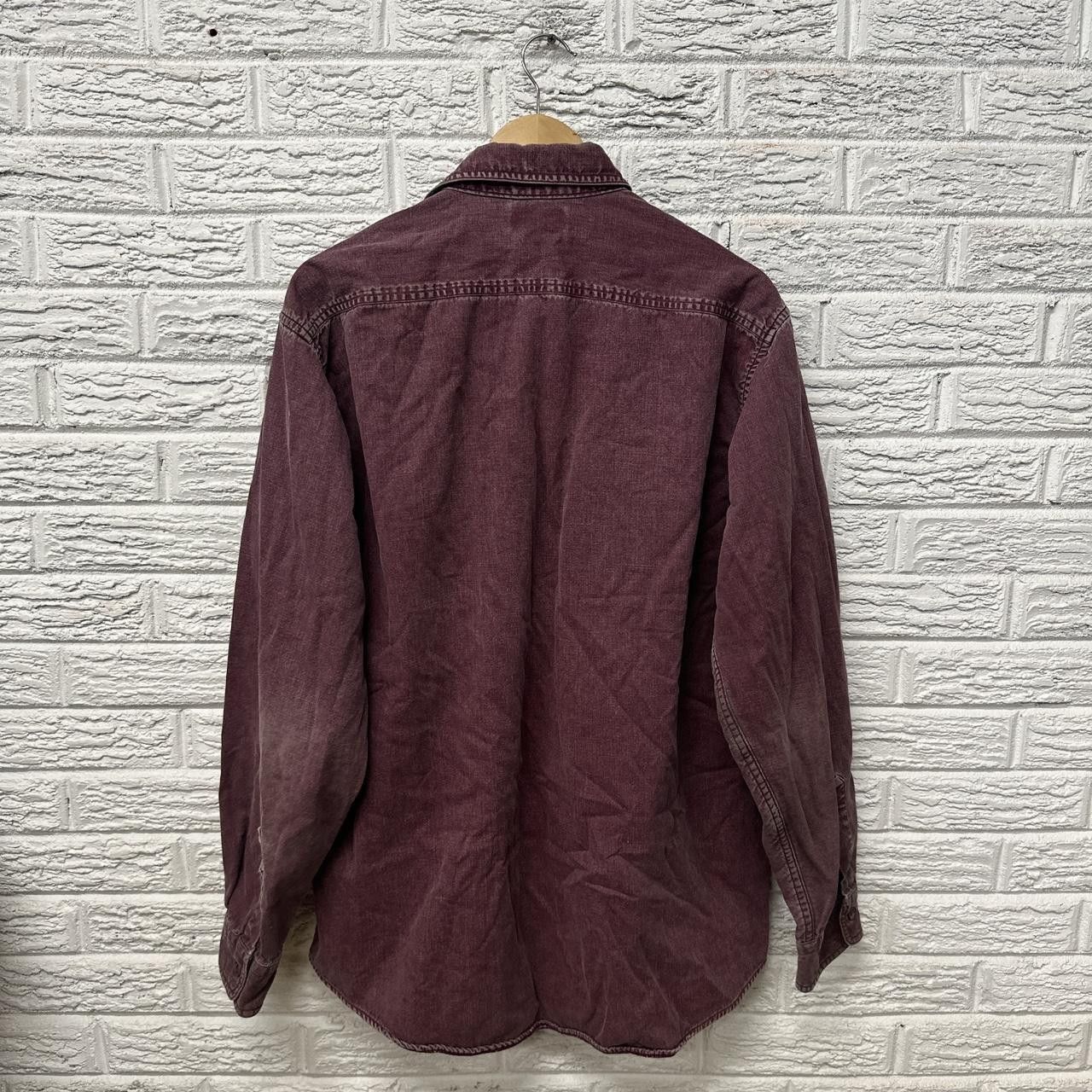L.L. Bean Vintage L.L.Bean Flannel Lined Shacket Men’s Large Size US L / EU 52-54 / 3 - 3 Thumbnail