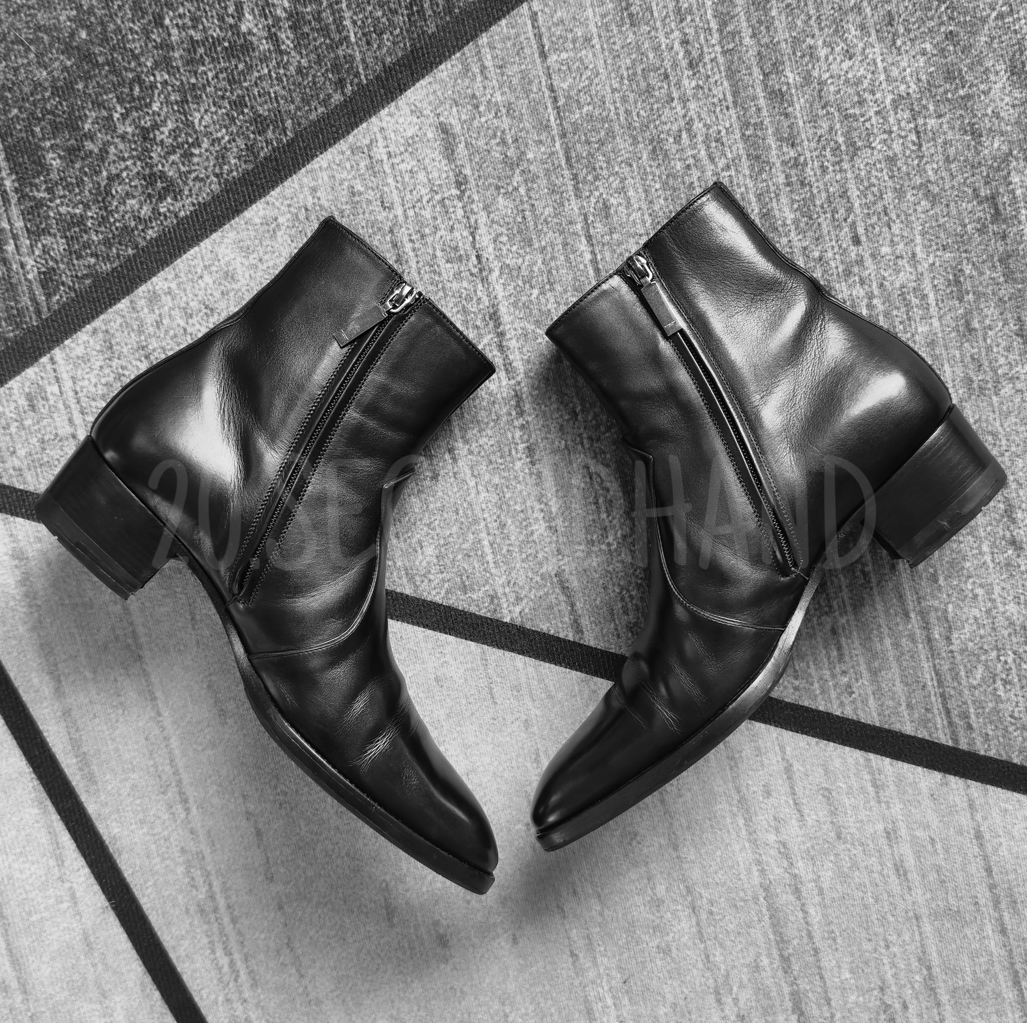 Saint Laurent Paris Saint Laurent Paris Wyatt Zip Boots Size US 7 / EU 40 - 3 Thumbnail