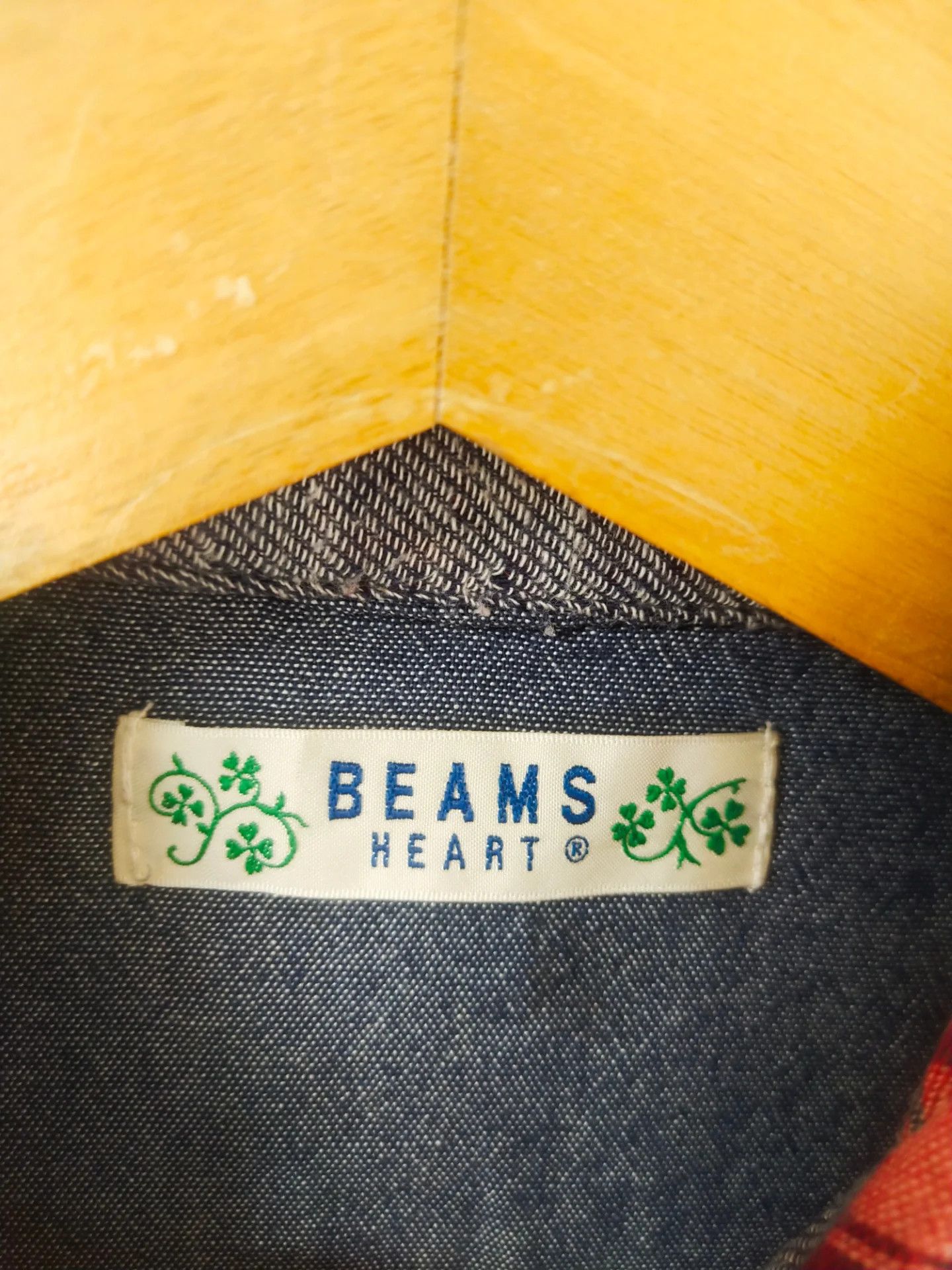 Beams Plus Vintage Beams Heart Red Plain Woman Flanel Shirt Size S / US 4 / IT 40 - 4 Thumbnail