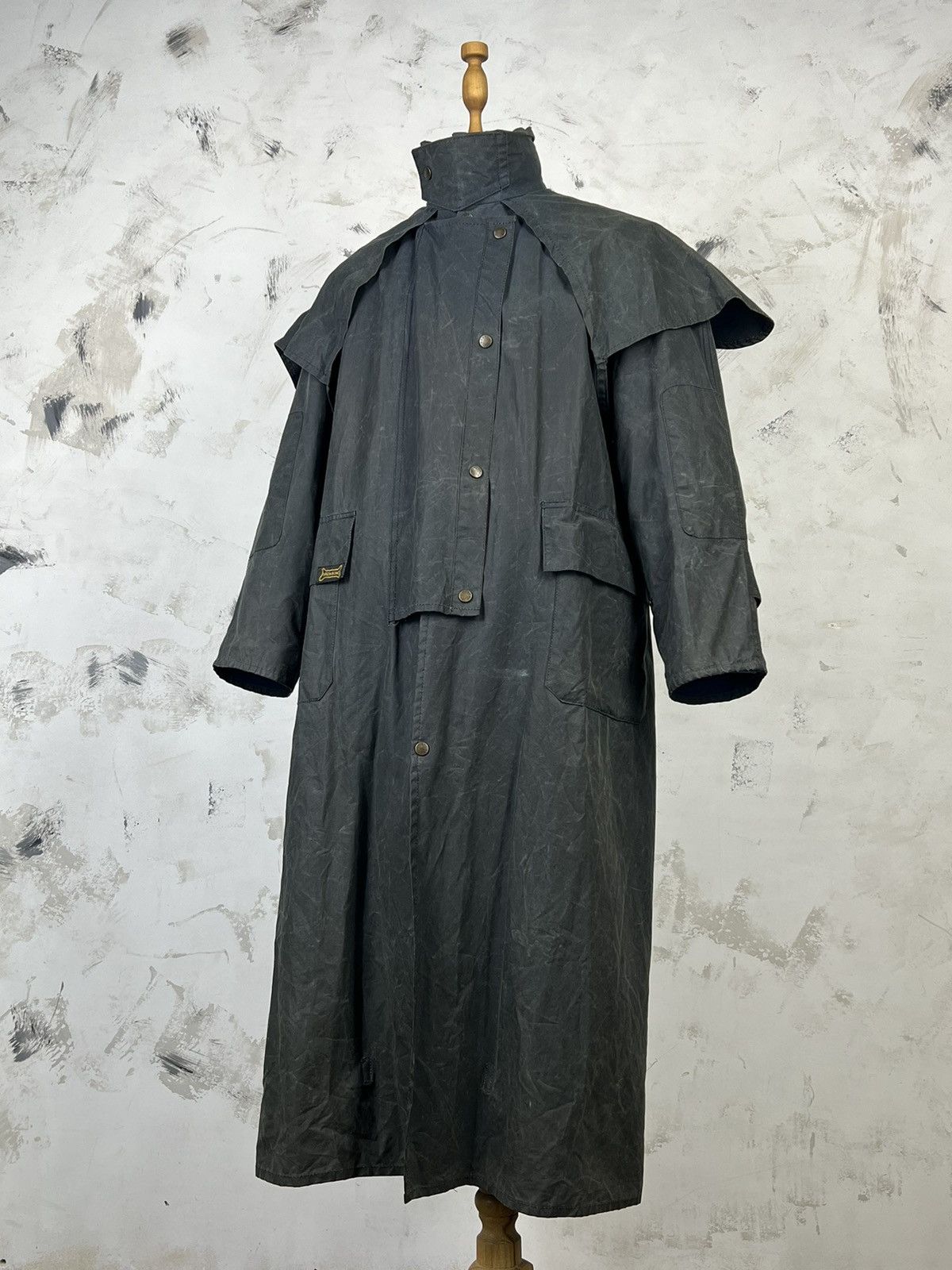 Vintage Driza-Bone Waxed Oilskin Long Coat Bushman Duster Size S Size US S / EU 44-46 / 1 - 1 Thumbnail