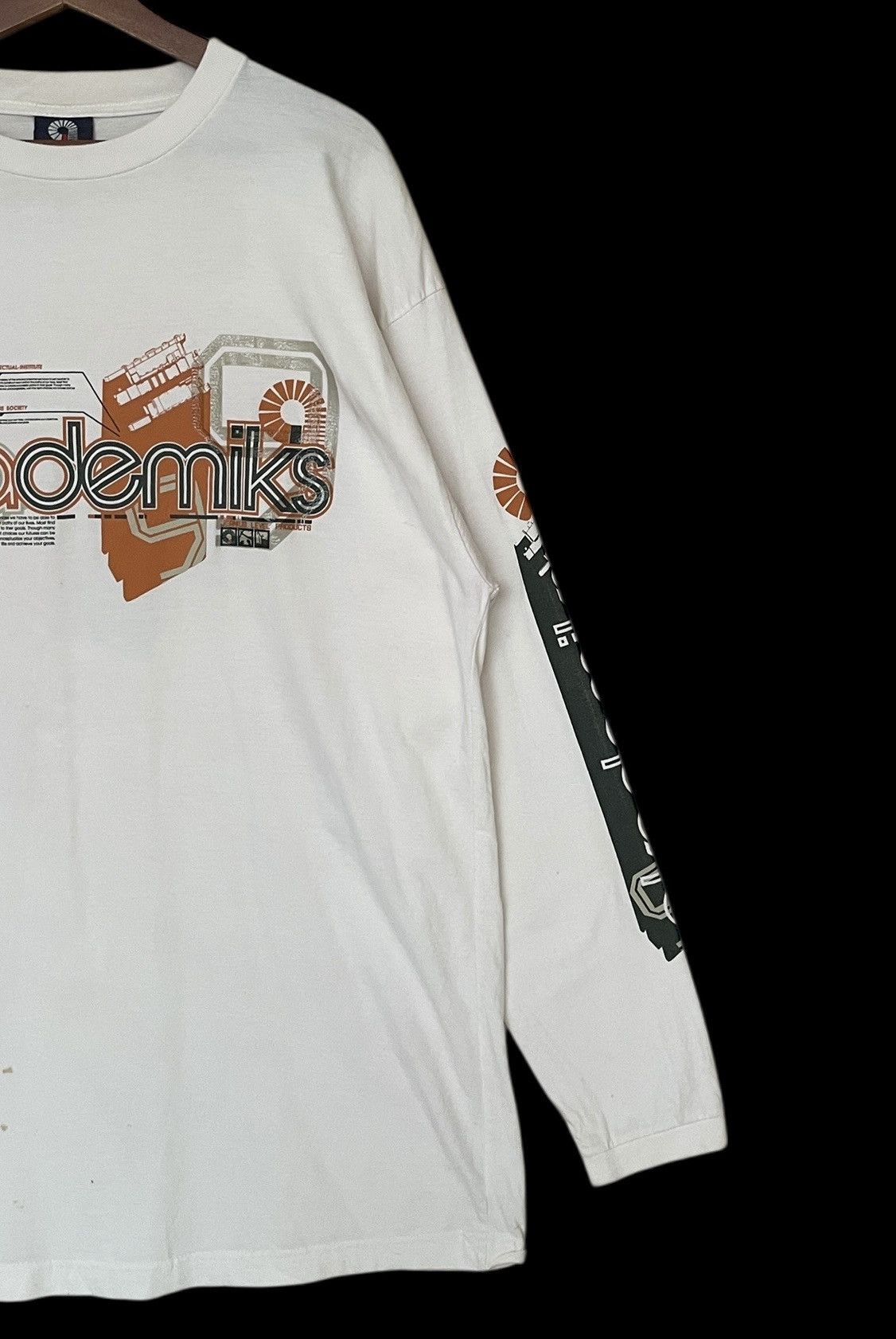 Akademiks × Vintage Vintage Brand Akademiks Baggy T-shirt 2000s Size US XL / EU 56 / 4 - 4 Thumbnail