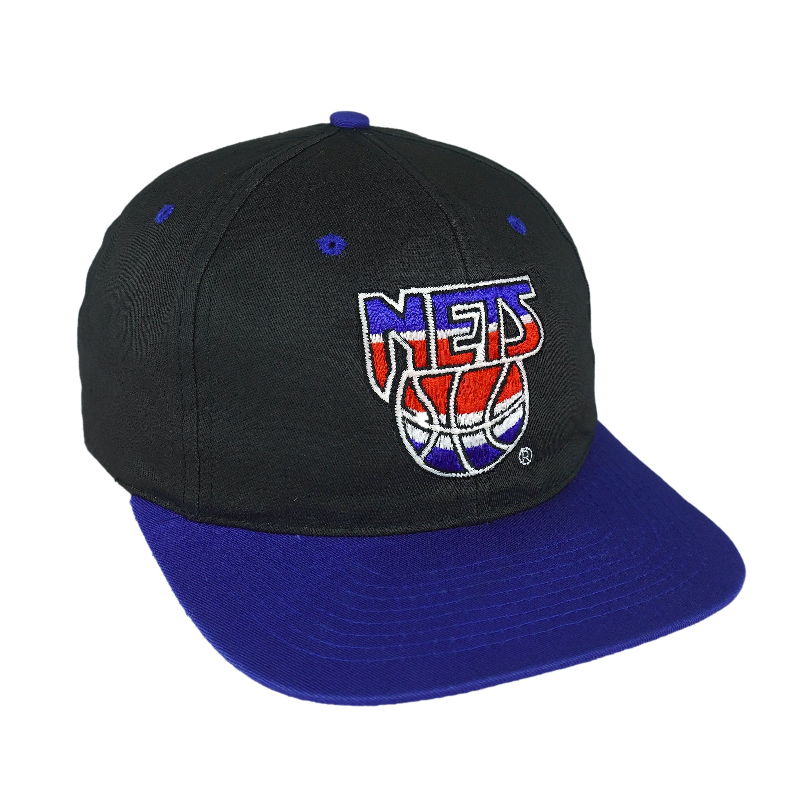 NBA A.J.D. - New Jersey Nets Snapback Hat 1990s Size ONE SIZE - 2 Thumbnail