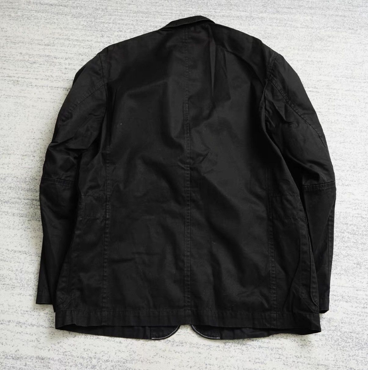 Yohji Yamamoto Yohji Yamamoto Oversized Stitch Detail Work Blazer Jacket Size US M / EU 48-50 / 2 - 8 Thumbnail