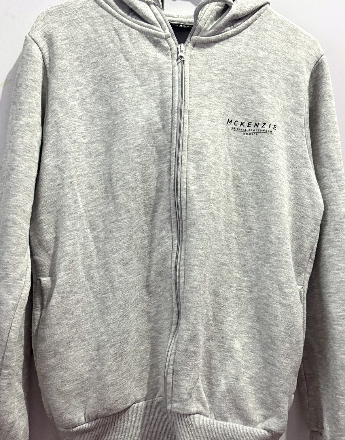 Other Grey McKenzie zip up hoodie 🔥 clean Y2K streetwear Size S / US 4 / IT 40 - 2 Thumbnail