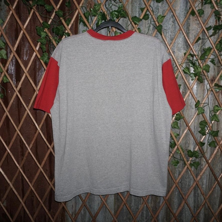 Tommy Hilfiger XL - Vintage Y2K Tommy Hilfiger basketbal 00s ringer t-shirt Size US XL / EU 56 / 4 - 2 Thumbnail
