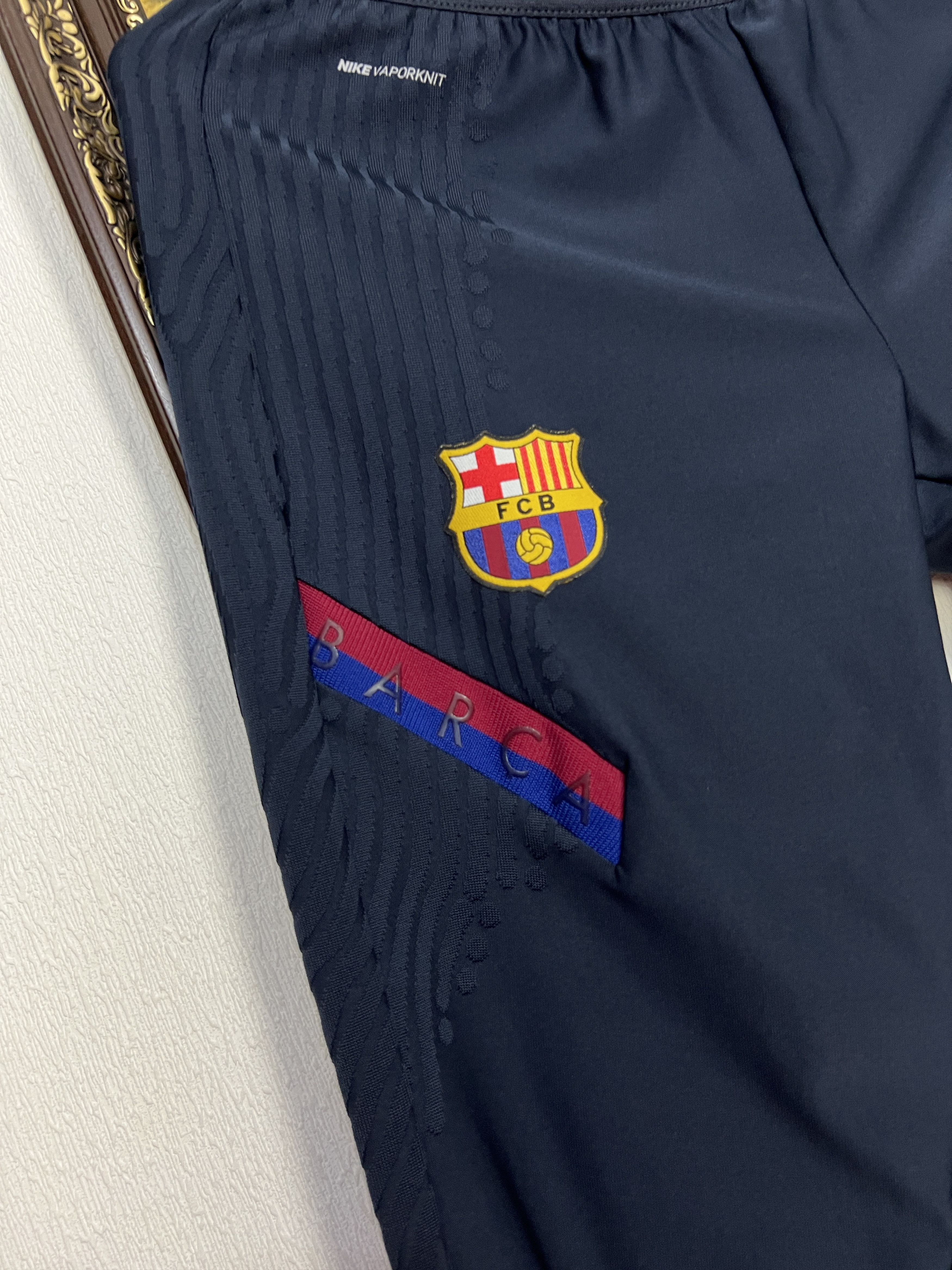 Nike FC Barcelona Football Train Athletic Pants Soccer Sweatpants Size US 30 / EU 46 - 4 Thumbnail