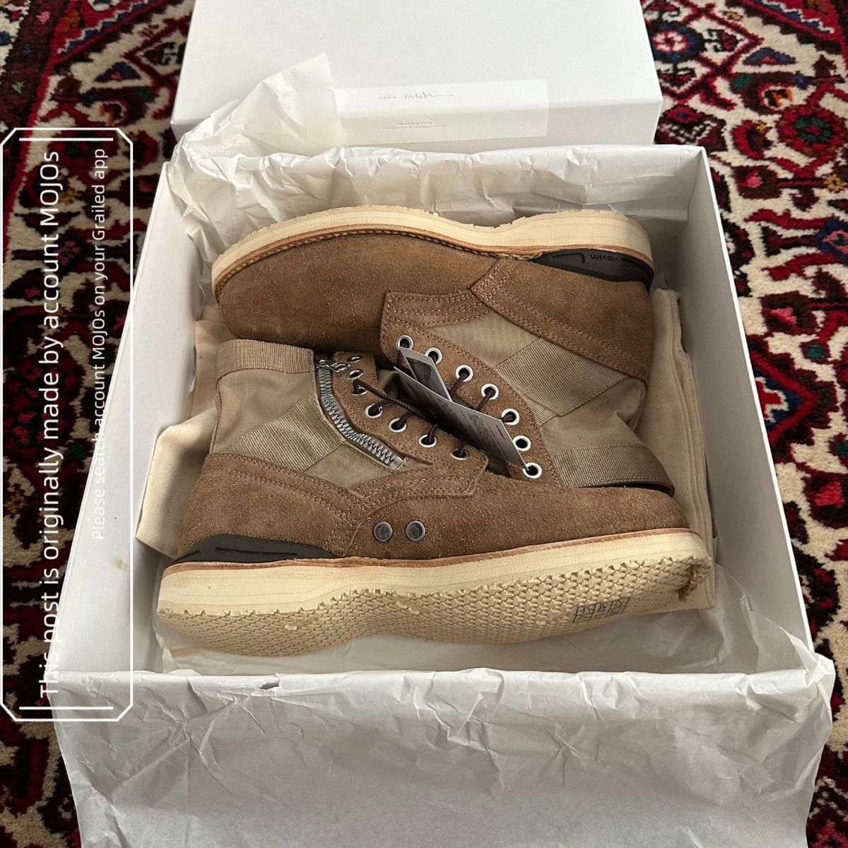 Visvim Sz 10 Visvim 18AW 7-Hole Boots Sand moj.os3322 Size US 10 / EU 43 - 8 Thumbnail