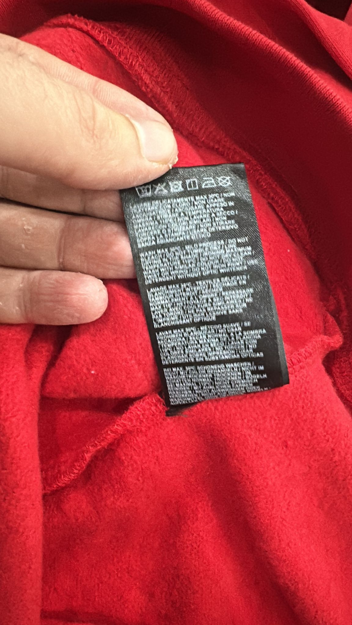 Raf Simons CC000021 Knot Hoodie in Red Rare Size US XL / EU 56 / 4 - 9 Thumbnail