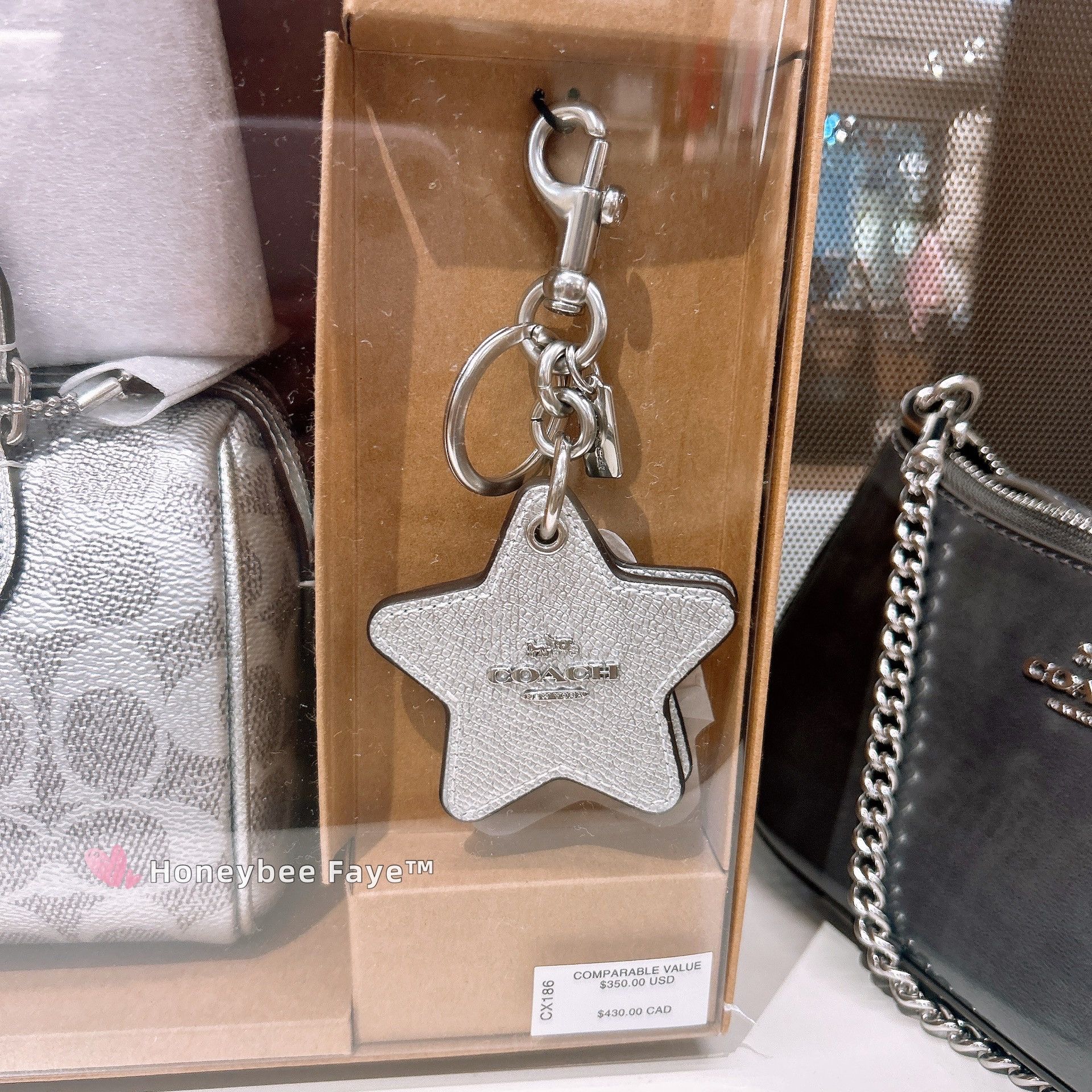 Coach Boxed Mini Rowan Crossbody Bag And Mirror Bag Charm Set Size ONE SIZE - 3 Thumbnail