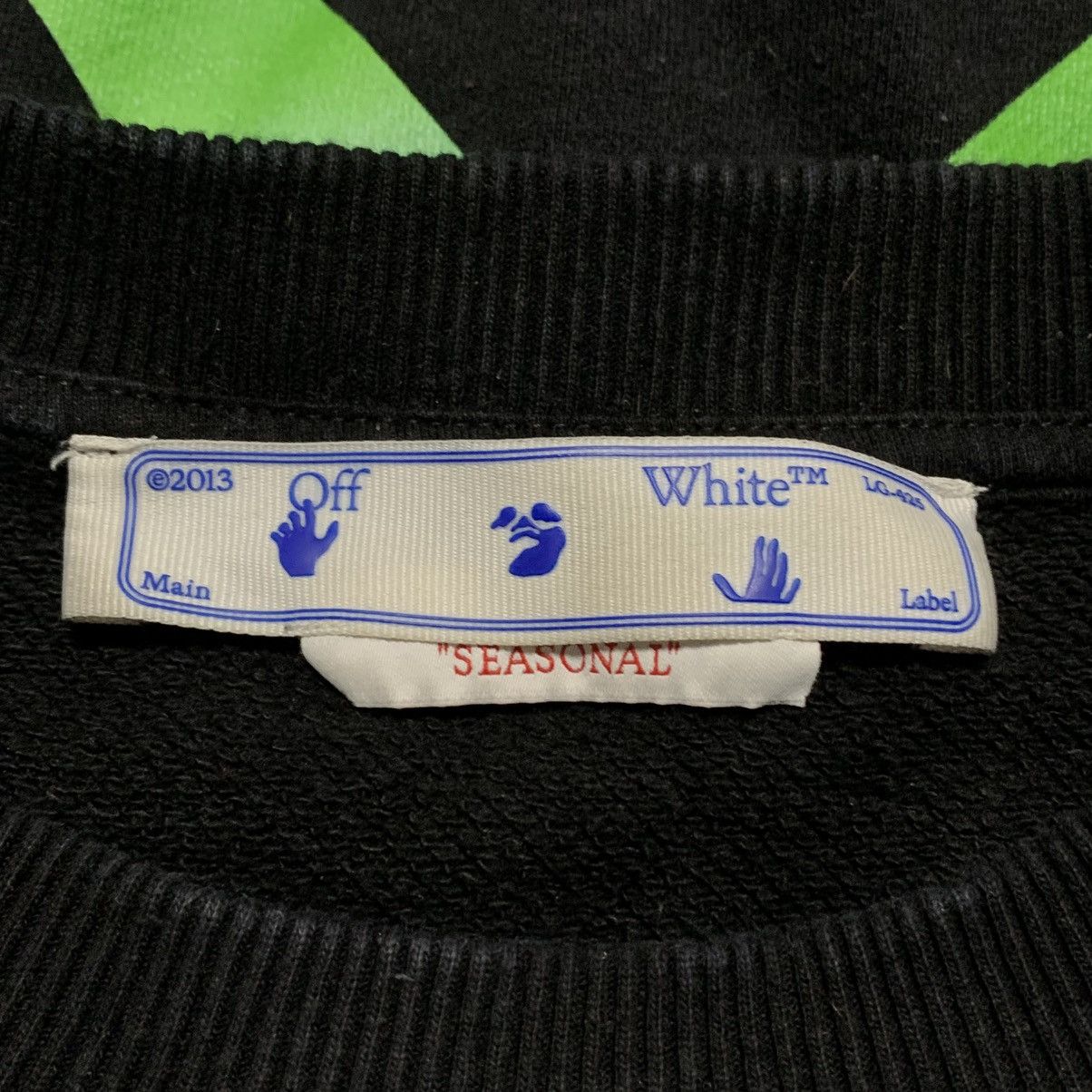 Off-White Off White Small Gradient Arrows Black Sweatshirt Virgil Size US S / EU 44-46 / 1 - 6 Thumbnail