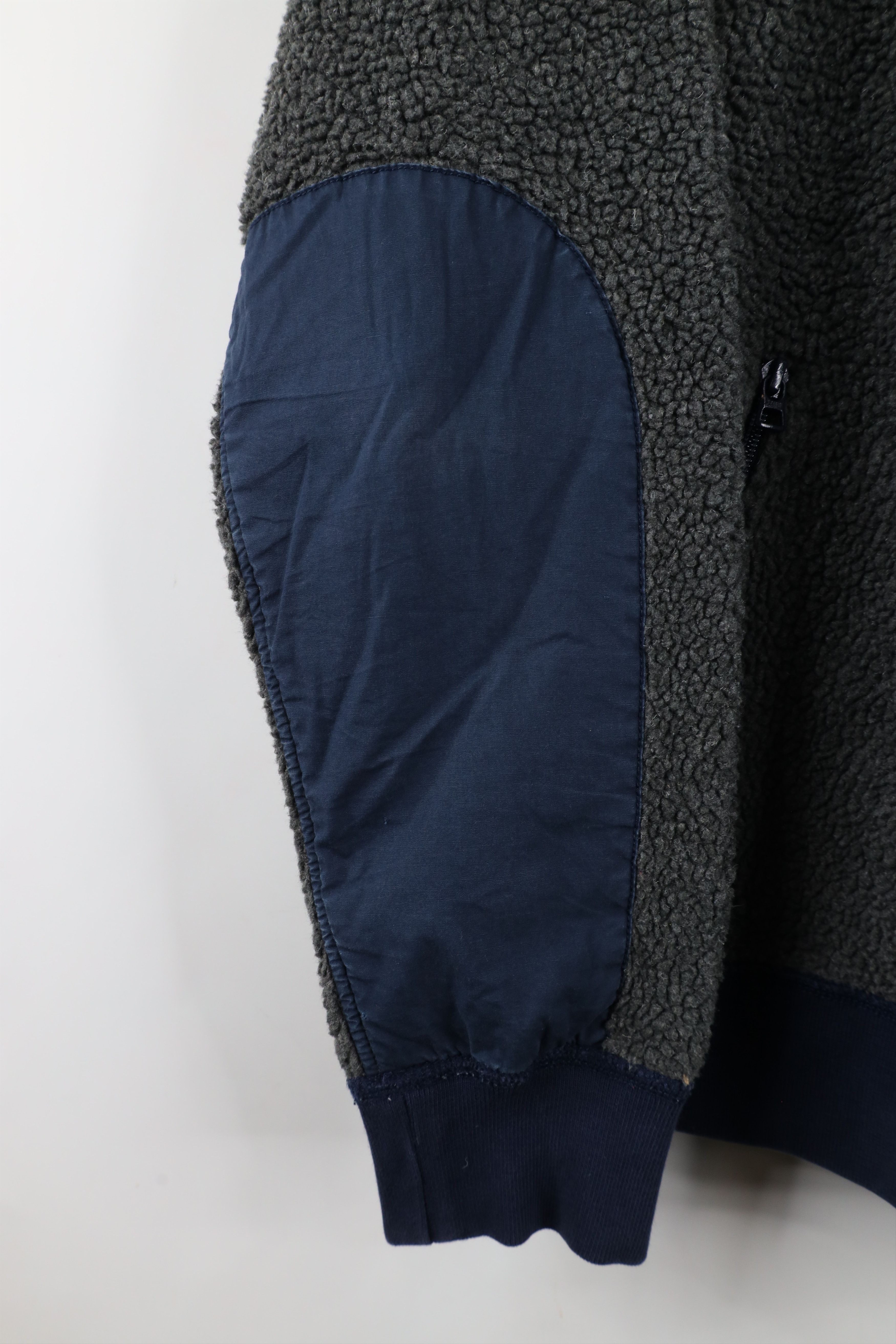 J.Crew × Vintage Vintage Y2K J Crew Pile Fleece Half Zip Pullover Sweater Size US L / EU 52-54 / 3 - 4 Thumbnail