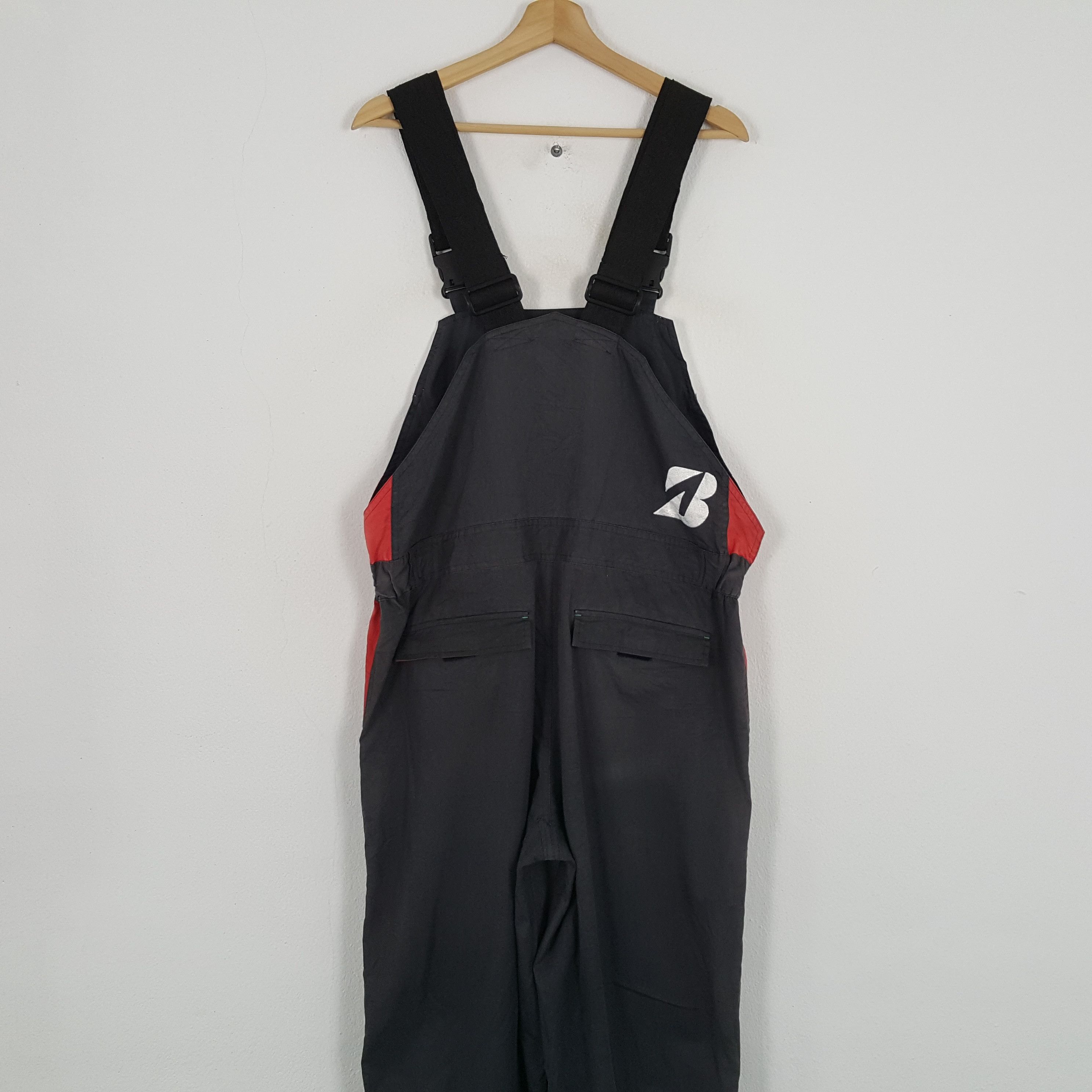 Vintage Vintage BRIDGESTONE Racing Motorsports Overall Size US 37 - 5 Thumbnail
