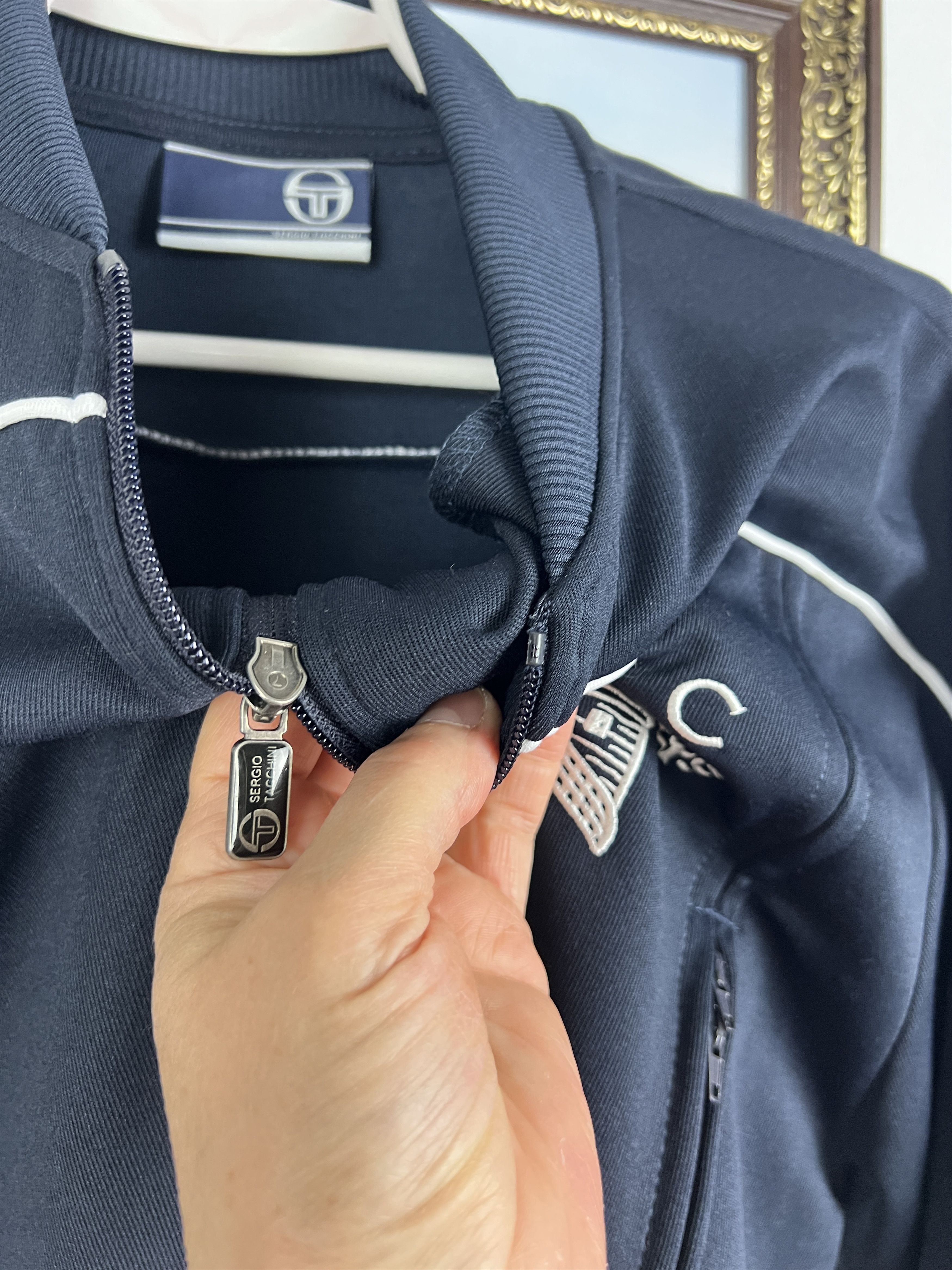Sergio Tacchini Rare Sergio Tacchini Everton Football Jacket Soccer TrackTop Size US M / EU 48-50 / 2 - 7 Thumbnail