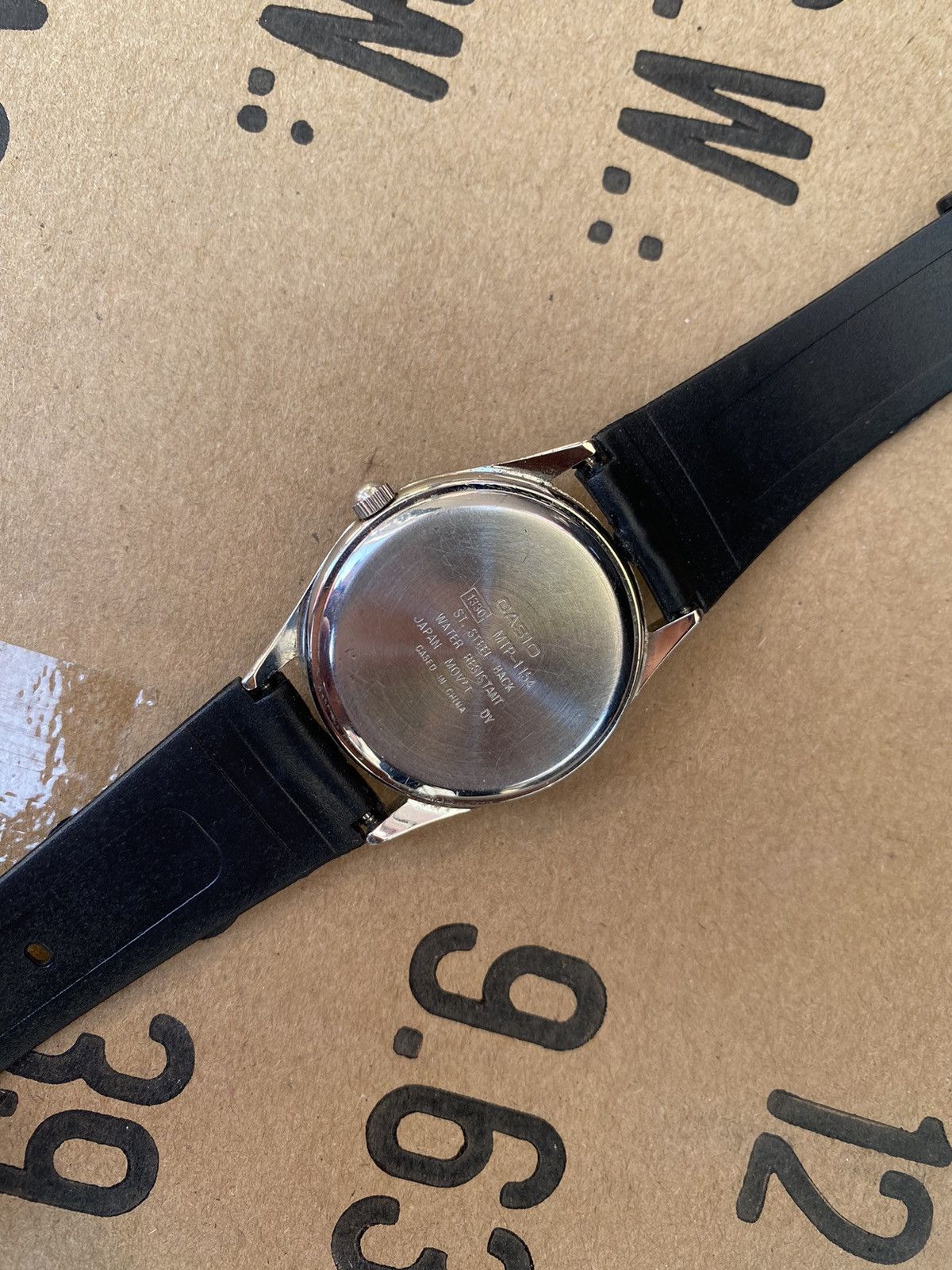 Casio Classic Casio Quartz Black Dial Watch – Japanese brand Size ONE SIZE - 11 Thumbnail