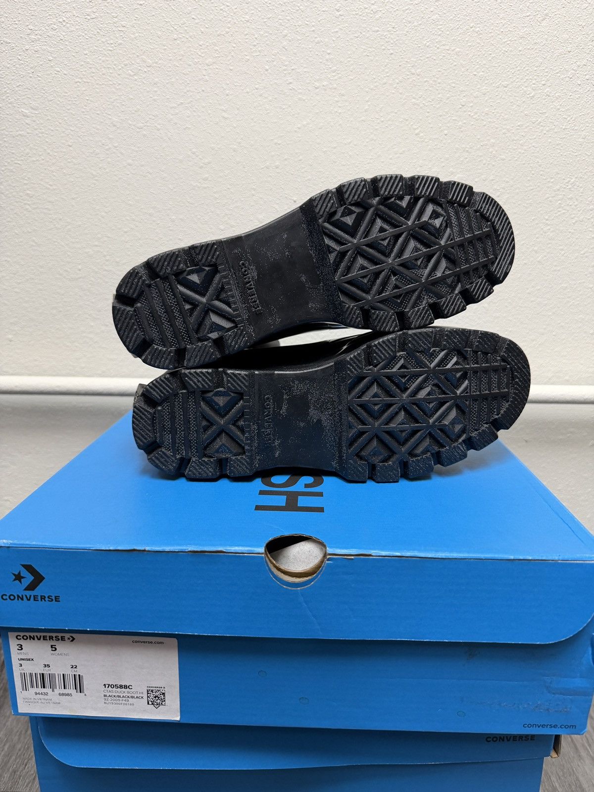 Ambush Design × Converse Converse x Ambush CTAS Duck Boot Black Canvas Womens Size US 5 / IT 35 - 5 Thumbnail