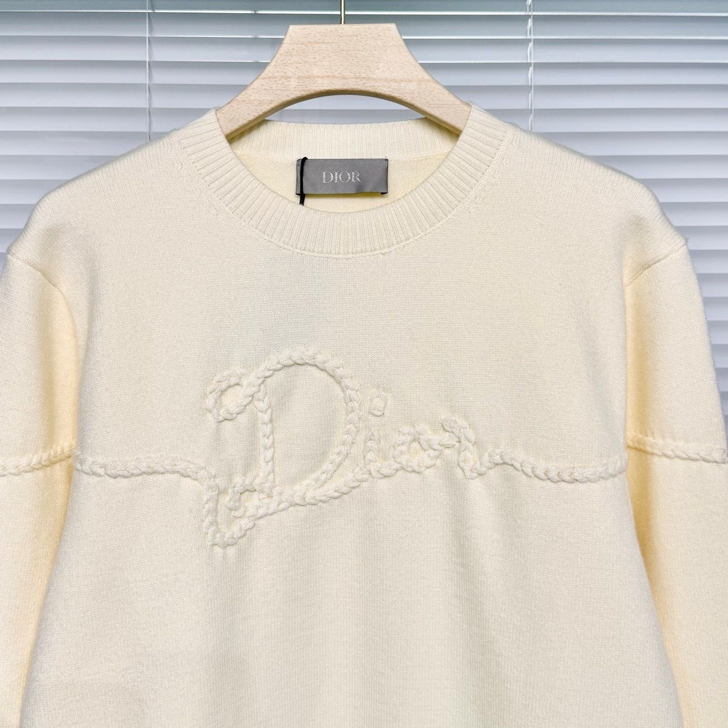 Dior DIOR Cursive Logo Knit Sweater Size US S / EU 44-46 / 1 - 3 Thumbnail