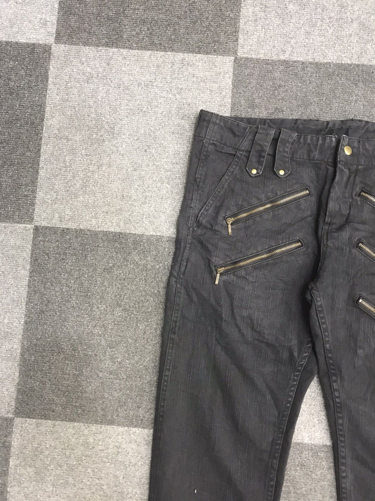 Japanese Brand × Seditionaries M&S Japan Multizipper Rare Pant Size US 33 - 5 Thumbnail
