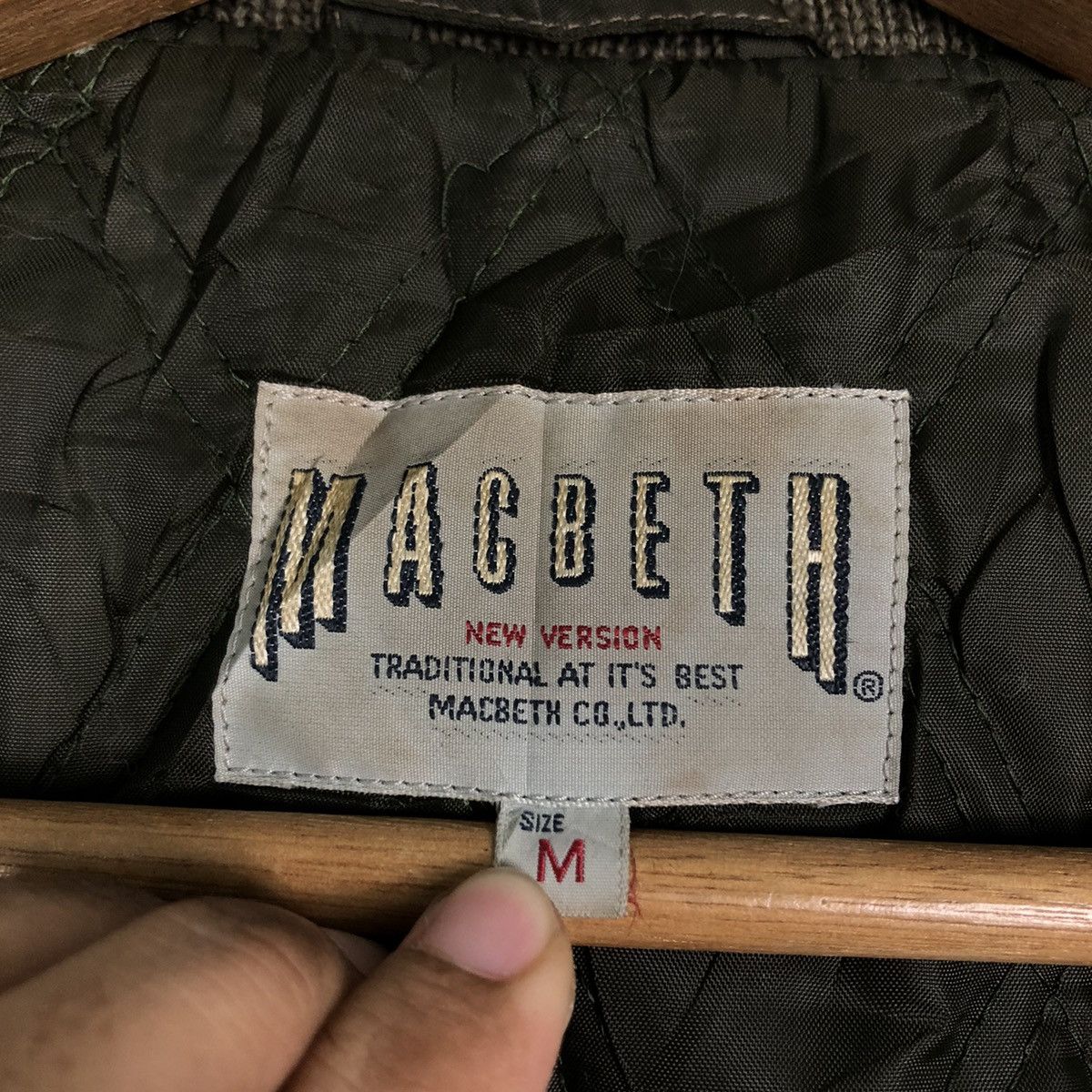 Japanese Brand 🔥Vintage Varsity Jacket Jumper Stadium Leather Macbeth Size US M / EU 48-50 / 2 - 18 Thumbnail