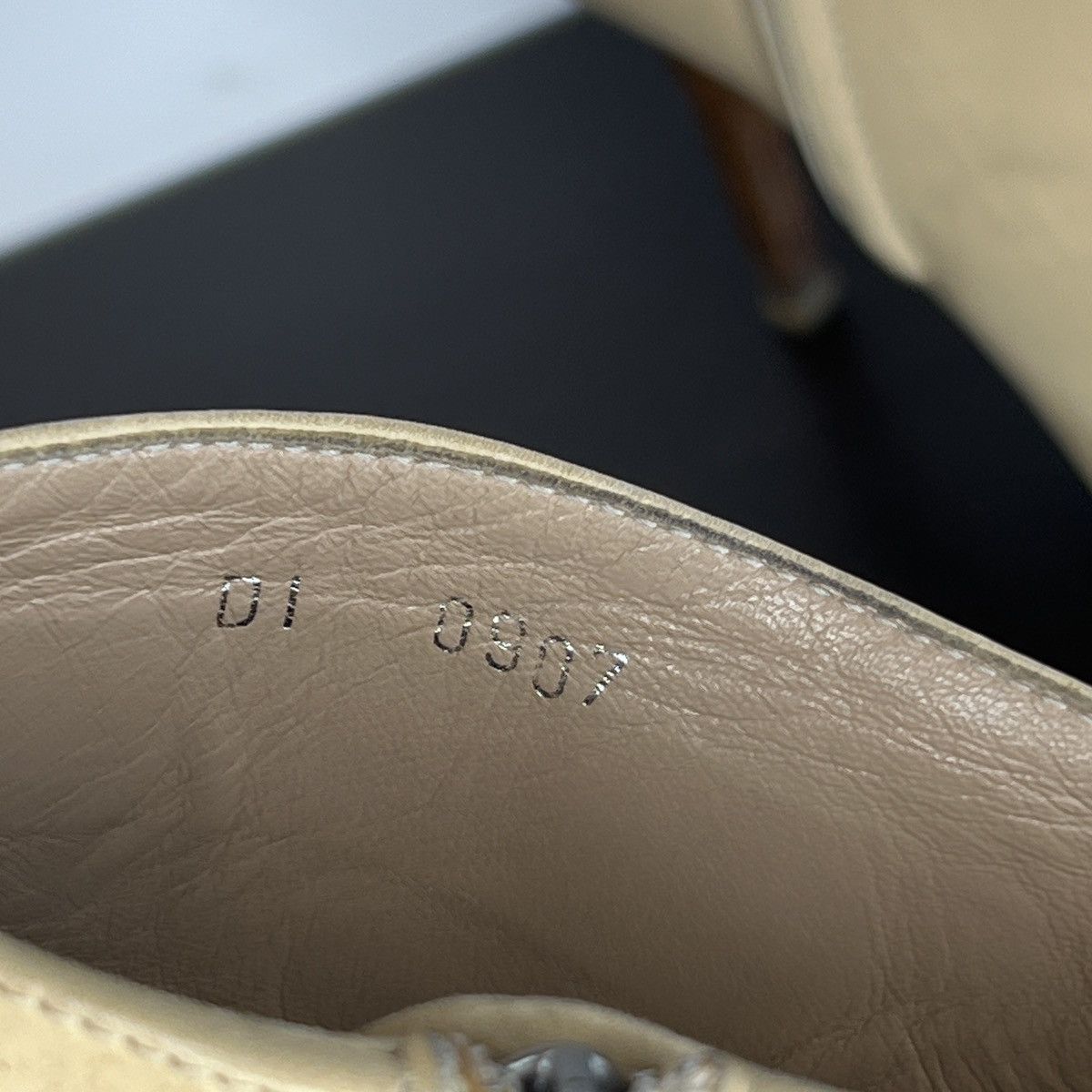 Dior Christian Dior Ankle Buckle Bottine Boots Leather Beige Y2K Size US 6 / IT 36 - 11 Thumbnail