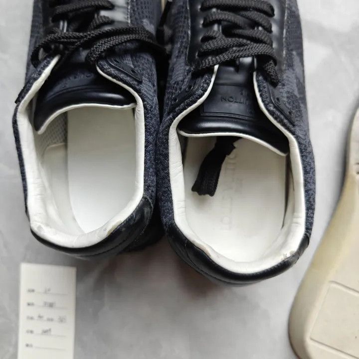 Louis Vuitton Louis Vuitton Black Lifestyle Sneakers -2508 Size US 7.5 / EU 40-41 - 3 Thumbnail