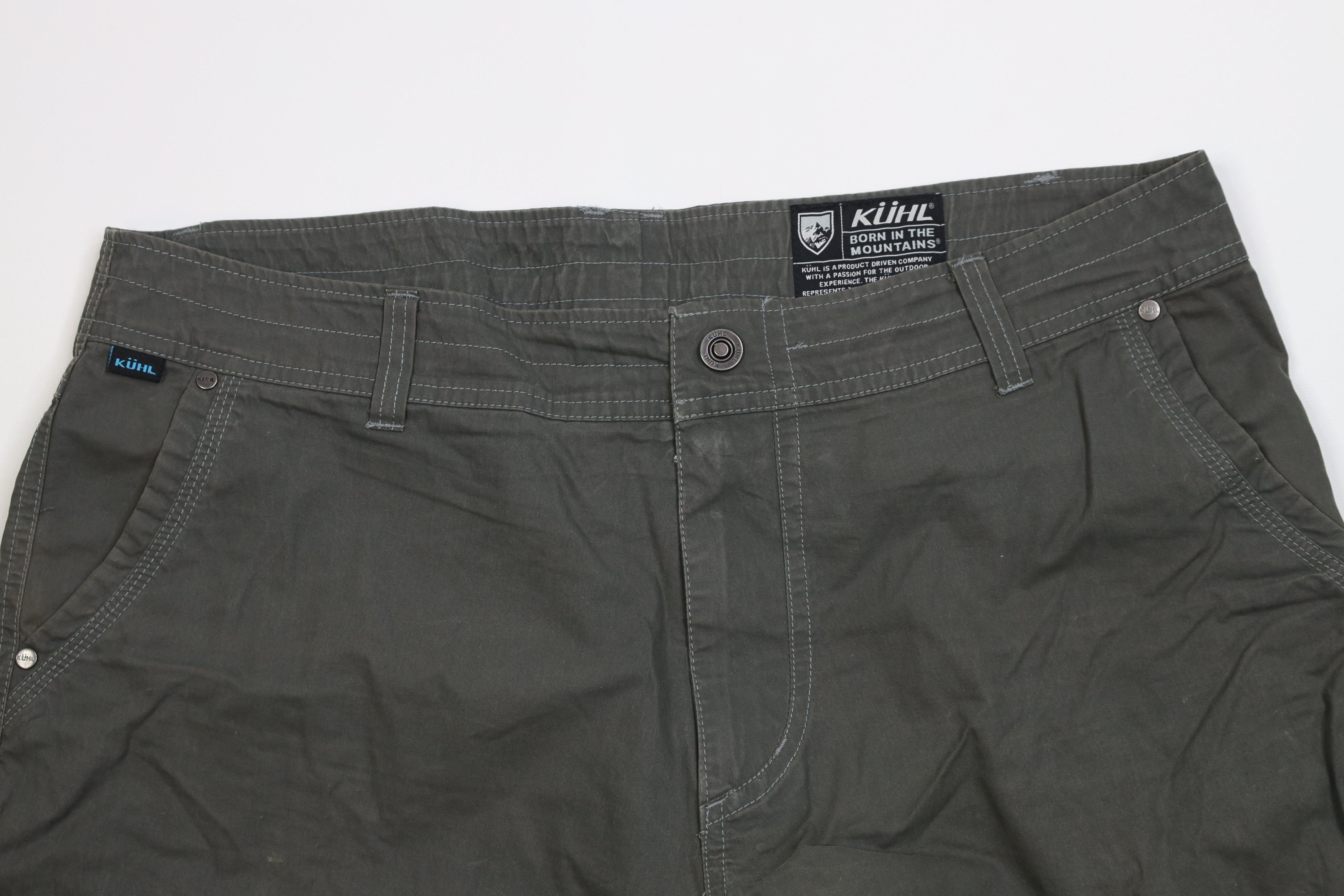 Kuhl Kuhl Mountain Vintage Dye Outdoor Trekking Cargo Shorts Size US 38 / EU 54 - 2 Thumbnail