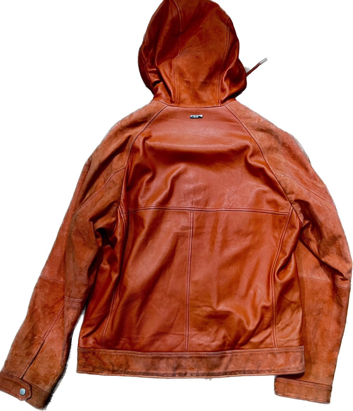 Hugo Boss Hugo boss leather hudie jacket Size US L / EU 52-54 / 3 - 2 Thumbnail