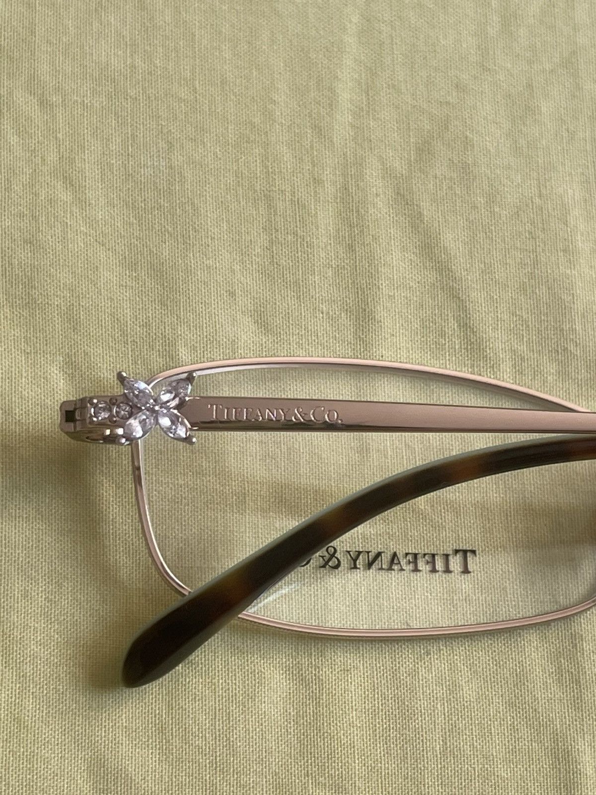 Tiffany & Co. Tiffany & Co Diamond Studded Glasses Size ONE SIZE - 5 Thumbnail