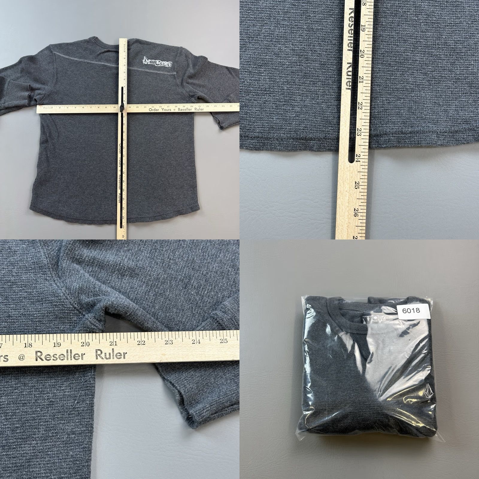 Volcom VINTAGE Volcom Shirt Mens Medium Long Sleeve Thermal Skate Punk Grunge Y2K Size US M / EU 48-50 / 2 - 9 Thumbnail