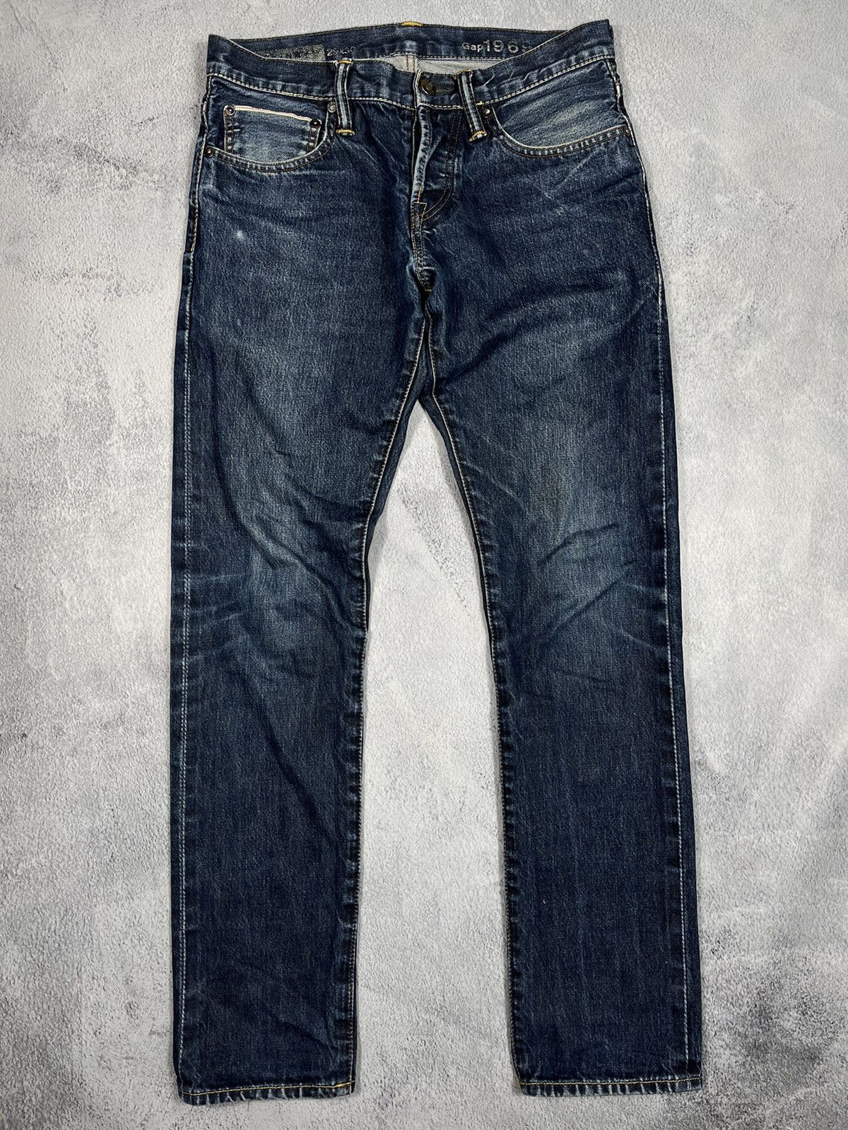 Gap × Vintage Vintage Gap Japanese denim trousers streetwear size 29 Size US 29 - 4 Thumbnail