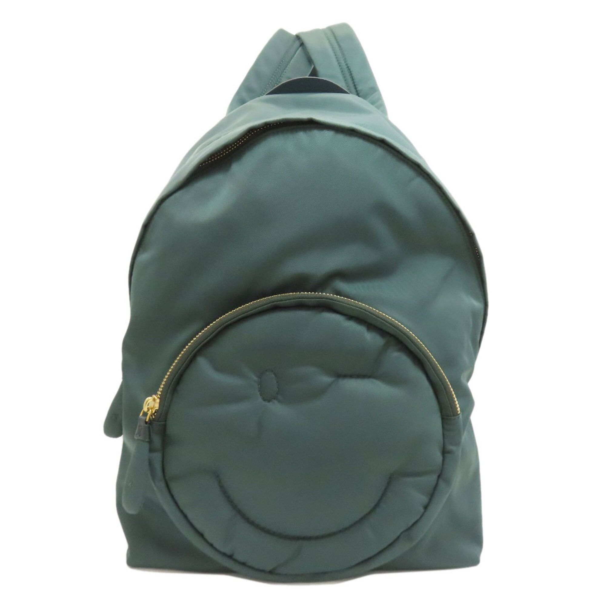 Anya Hindmarch Anya Hindmarch Smiley Backpack/Daypack Bag, Nylon Material, Women's Size ONE SIZE - 1 Thumbnail