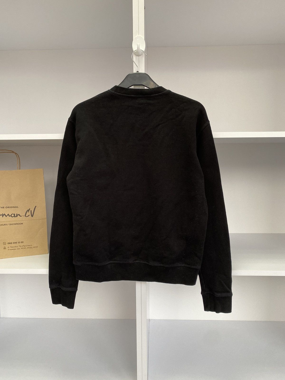 Dsquared2 × Vintage Vintage Dsquared2 Black Mouse Cool Fit Sweatshirt Size US M / EU 48-50 / 2 - 12 Thumbnail