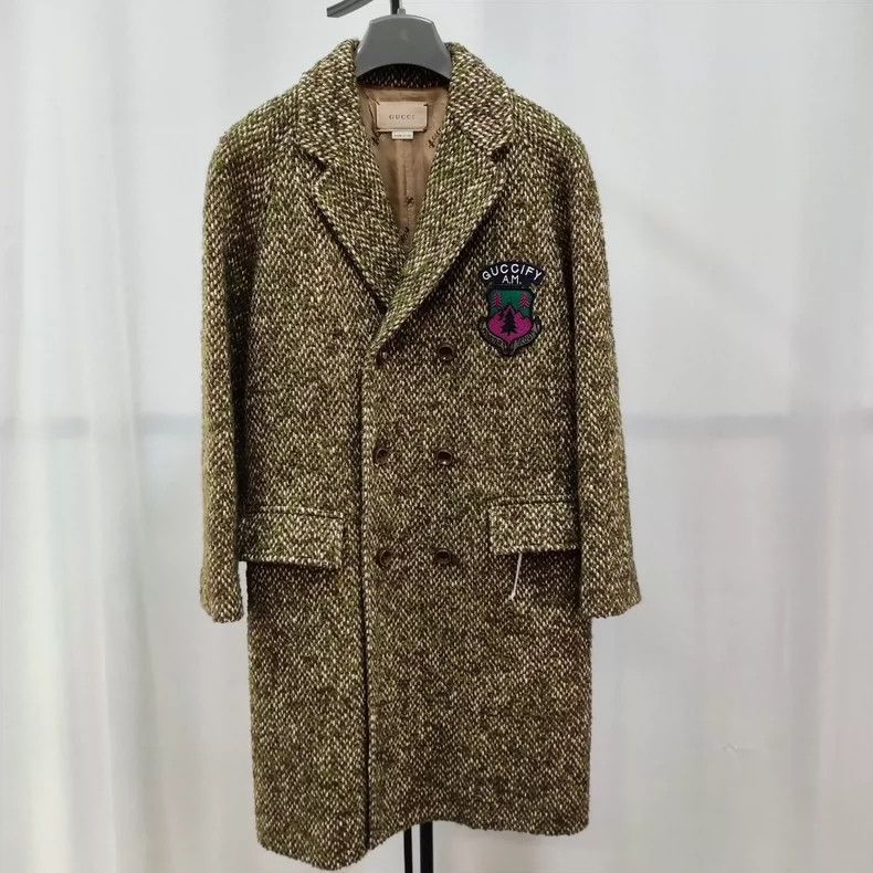 Gucci Gucci Size 10 Cotton wool blended coat 2503-Nextarrow Size US XS / EU 42 / 0 - 1 Thumbnail