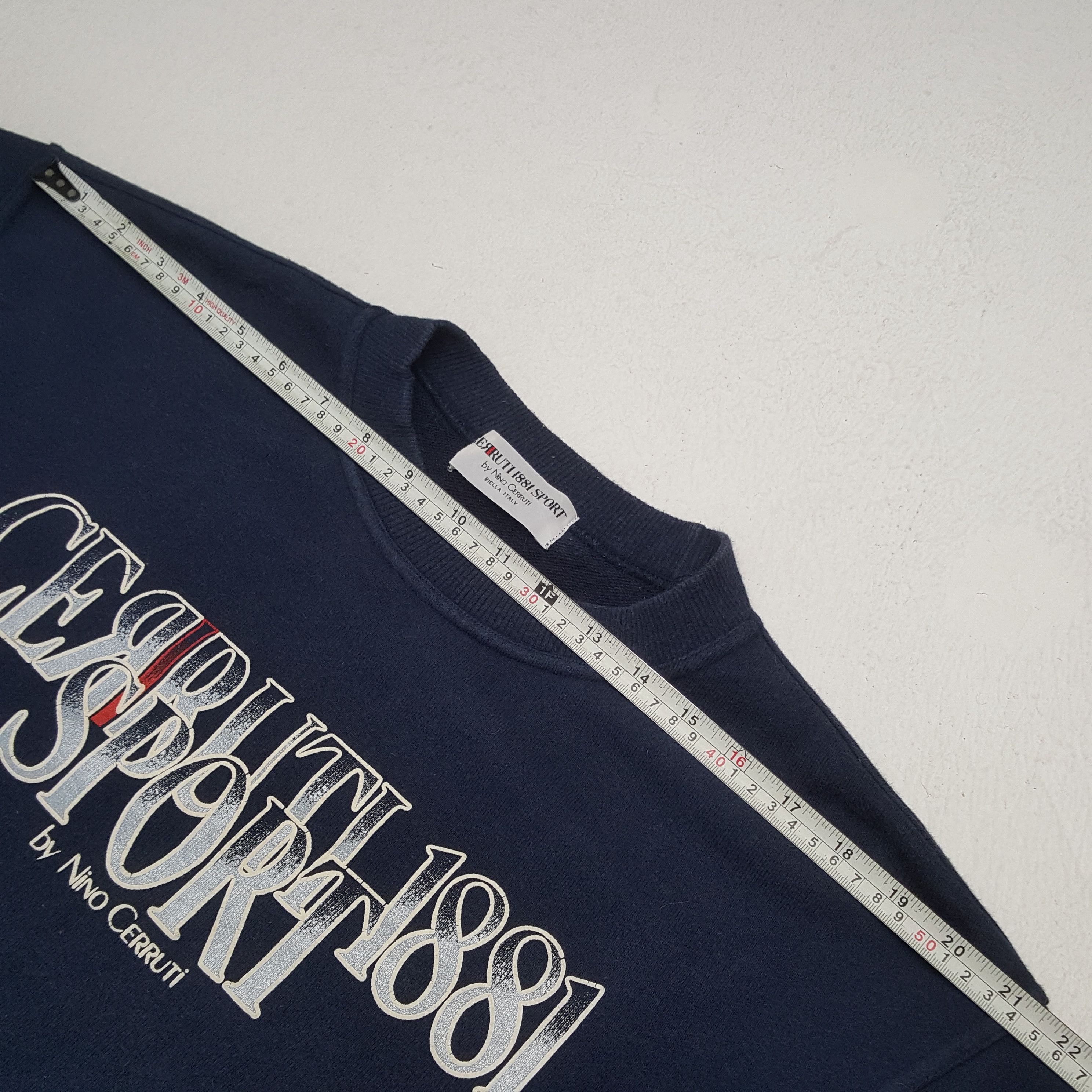 Cerruti 1881 × Vintage Vintage CERRUTI 1881 Sport Italian Brand Sweatshirt C290N6 Size US M / EU 48-50 / 2 - 5 Thumbnail