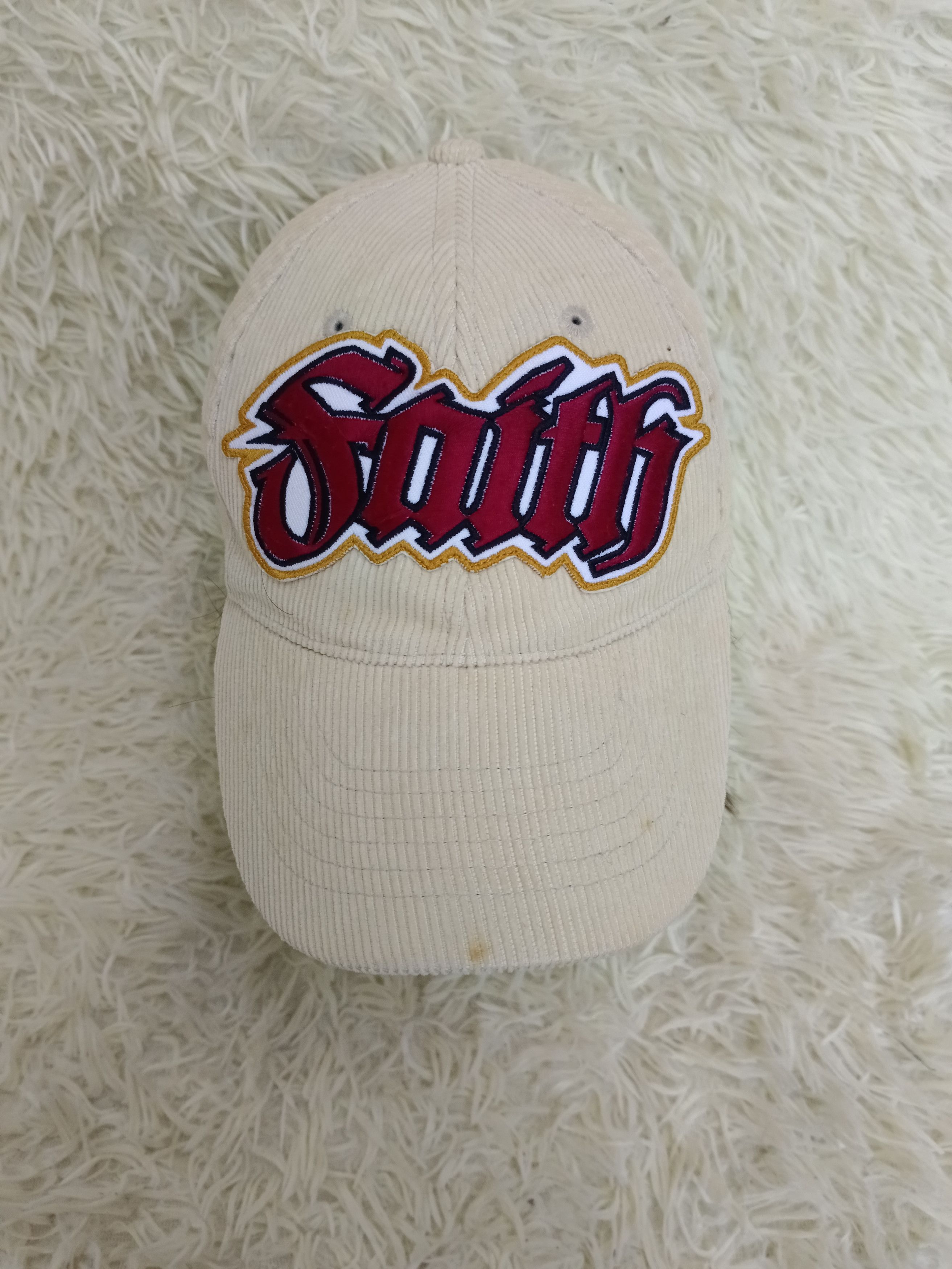 Dsquared2 DSQUERED2 CORDUROY FAITH PACTH HAT Size ONE SIZE - 3 Thumbnail