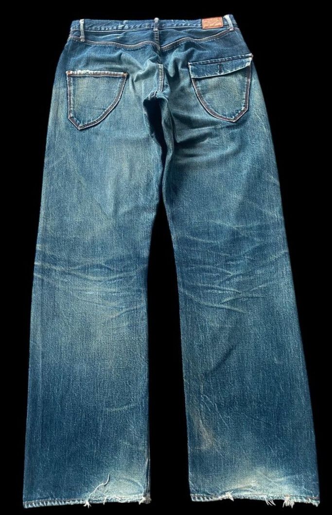 KATO 💥BEST OFFER💥VINTAGE KATO TOOL PROJECT SELVEDGE DENIM Size US 33 - 2 Thumbnail