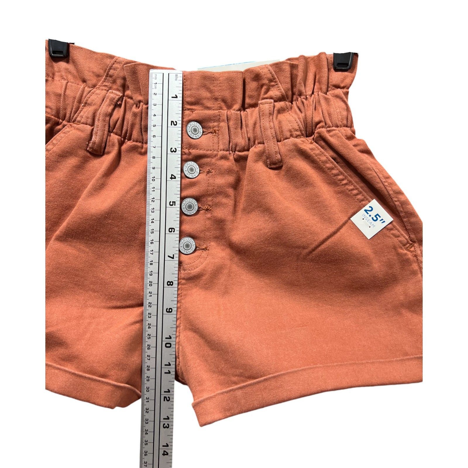 Arizona Jean Co. Arizona - Women's High Rise Denim Short - Brown - 5 Size 26" / US 2 / IT 38 - 7 Thumbnail