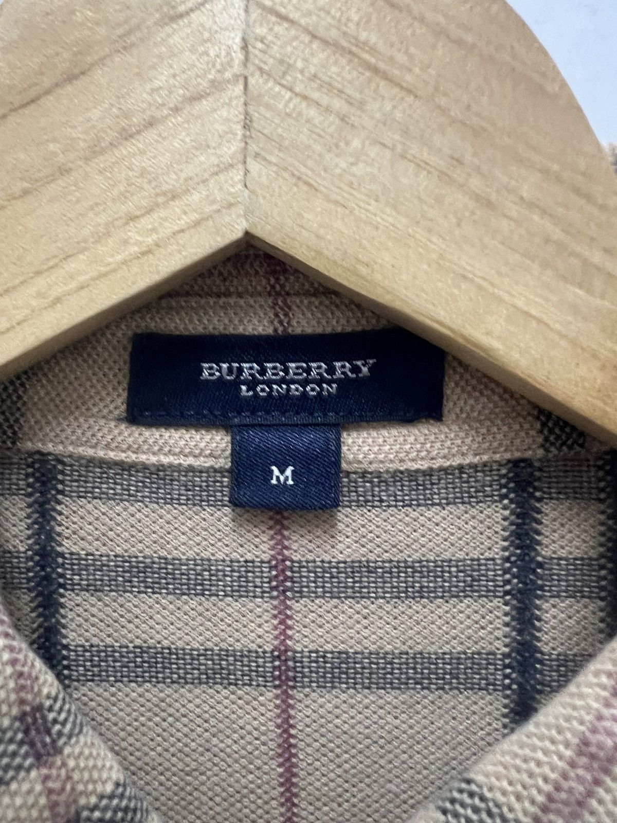 Burberry Burberry Nova Check Polo Shirt Size US M / EU 48-50 / 2 - 3 Thumbnail